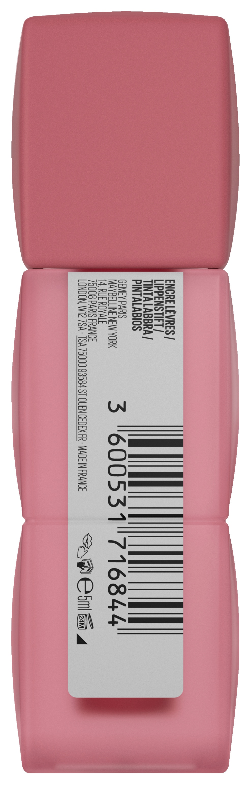 MAYBELLINE NEW YORK Lippenstift »SUPER STAY TEDDY TINT LIPPENSTIFT« mit weichem Teddy-Applikator