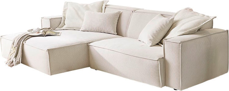 3C Candy Ecksofa "Matteo in elegant, kubischer Formensprache, bequem, L-For günstig online kaufen