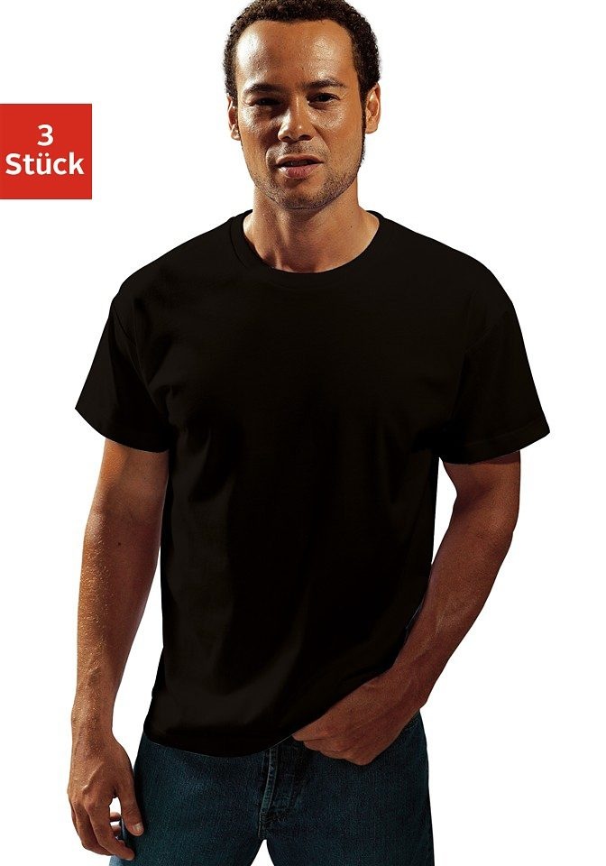 H.I.S T-Shirt, aus Baumwolle perfekt als Unterziehshirt