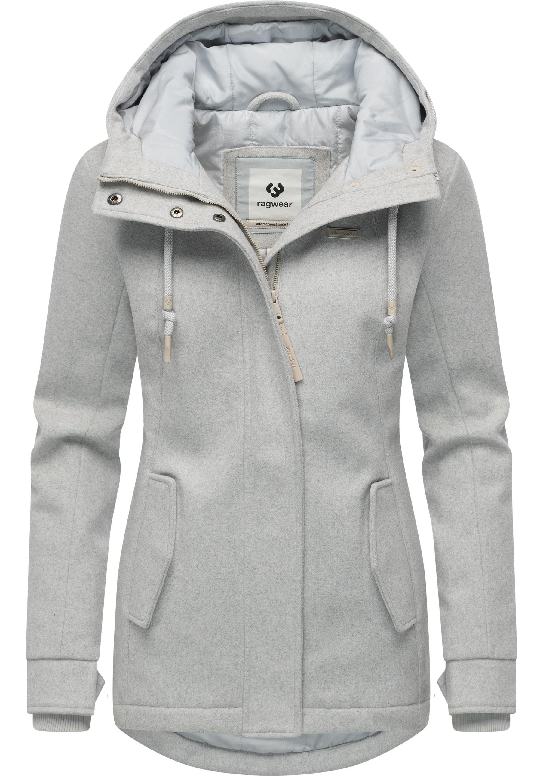 Ragwear Winterjacke »Monadde Felt YOUMODO«, mit Kapuze, Wasserfeste warme Jacke mit Kapuze