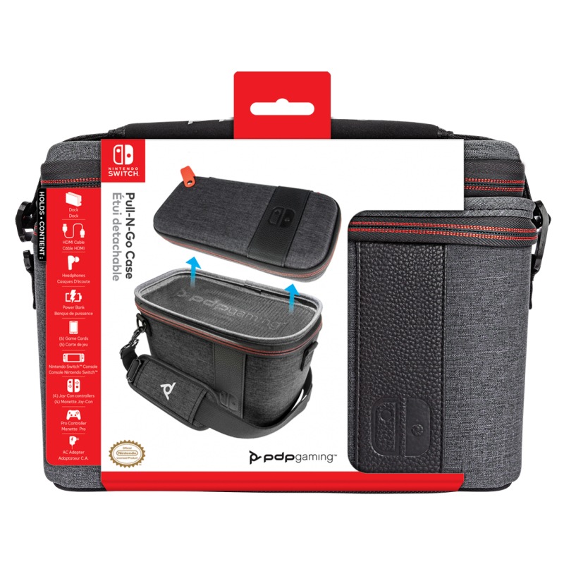 PDP - Performance Designed Products Spielekonsolen-Tasche »PDP Tasche Elite Pull-N-Go Grau Switch«