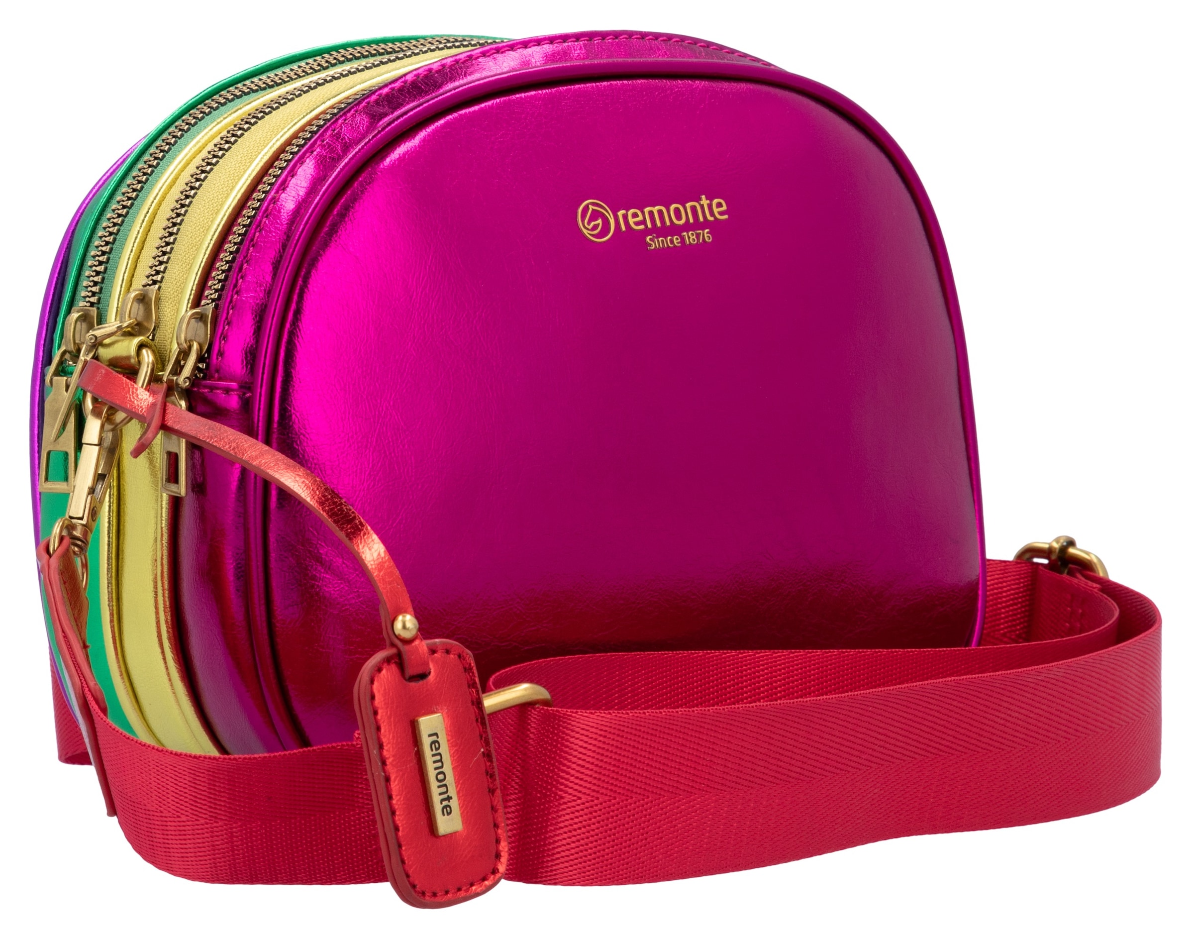 Remonte Umhängetasche, Damen Mini Bag, Schultertasche in knalligen Farben