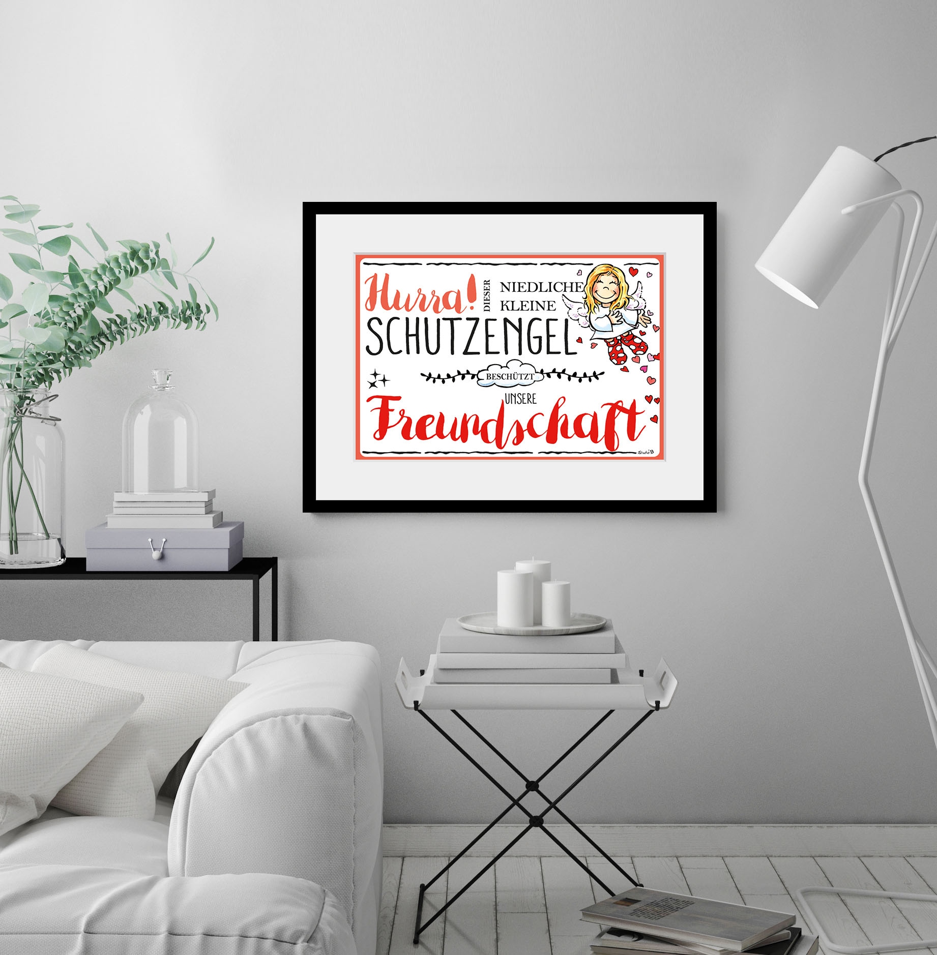 queence Bild »Schutzengel Freundschaft«, Engel, (1 St.) kaufen | BAUR