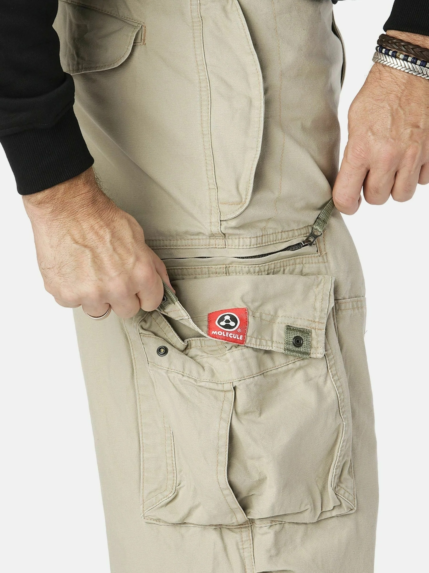 Molecule Cargohose »Molecule Cargo Trousers BAGGY«