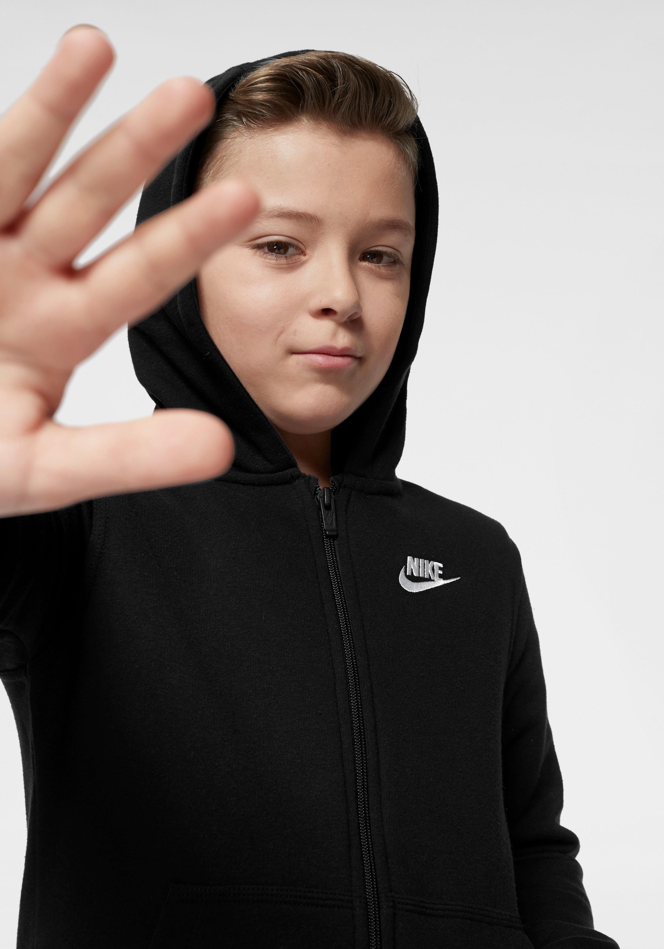 HOODIE Nike auf »NSW Rechnung | für CLUB BAUR Sportswear FZ Kinder« - Kapuzensweatjacke