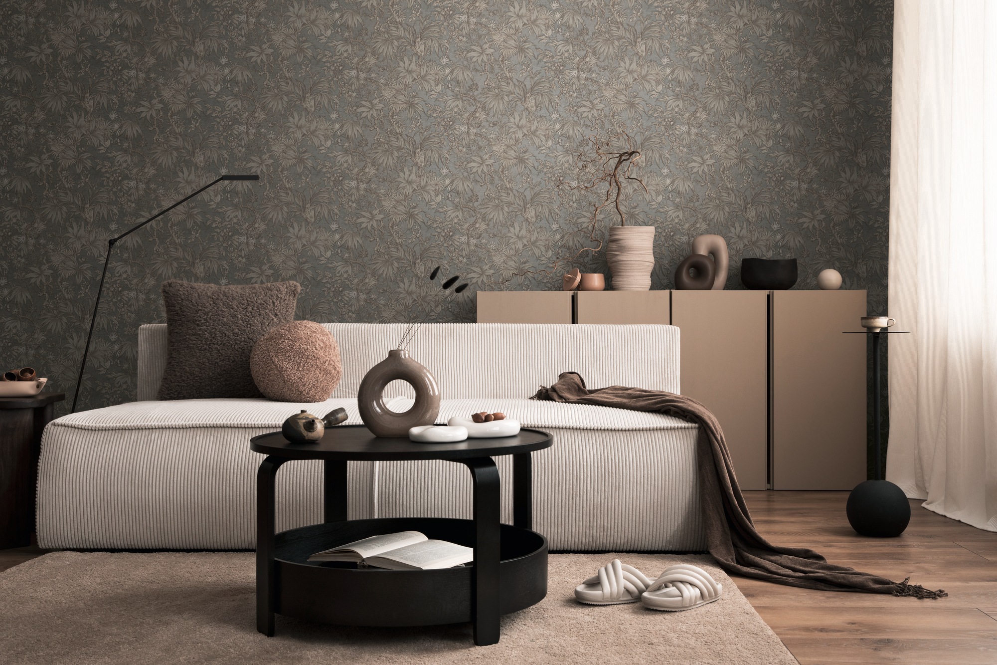 A.S. Création Vliestapete »Dschungel-Tapete in verschiedenen Farben botanisch« botanisch strukturiert