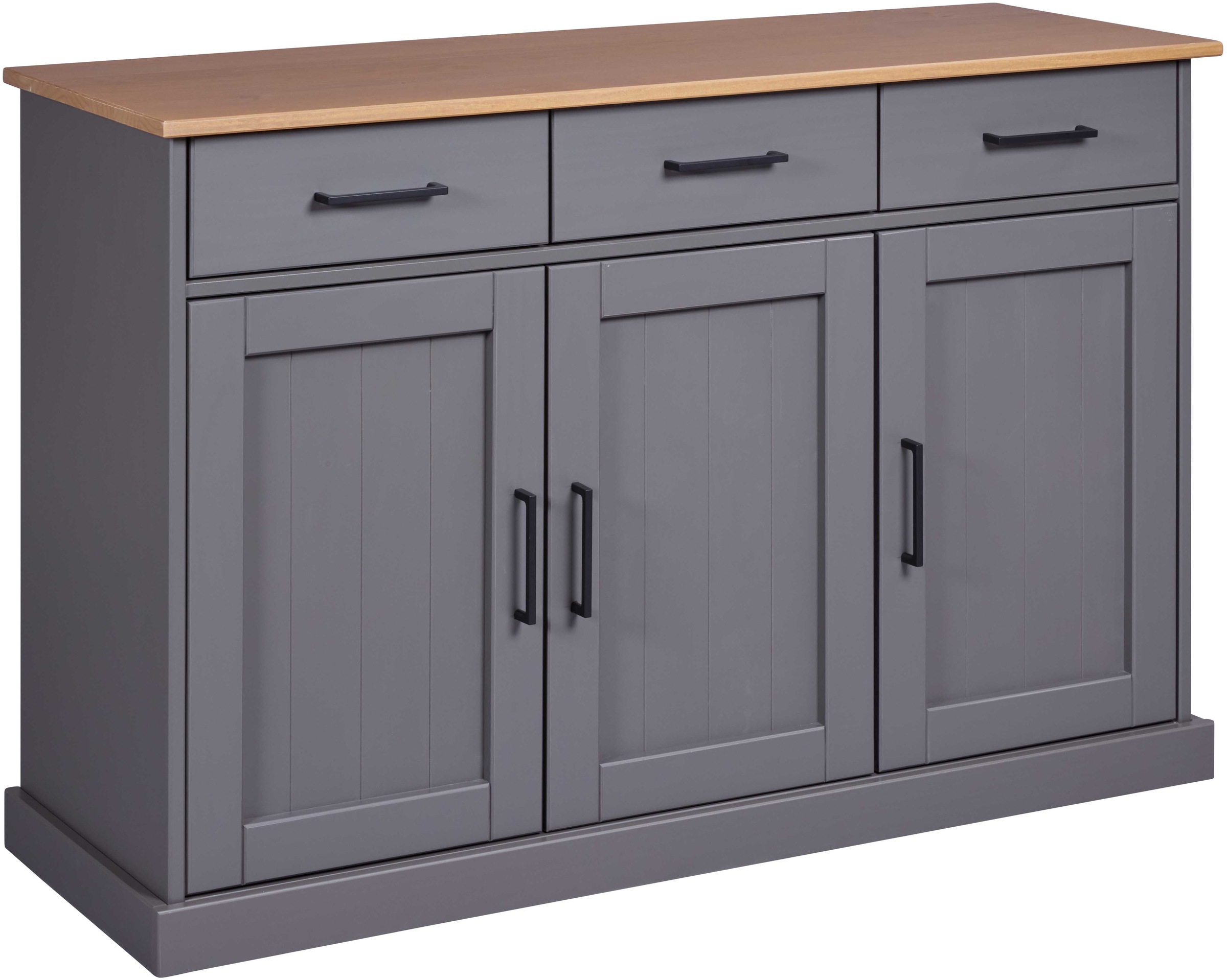 Inter Link Anrichte "Sideboard Forenzo" 1 Stk. tlg. Kiefer Massiv, FSC, Lan günstig online kaufen