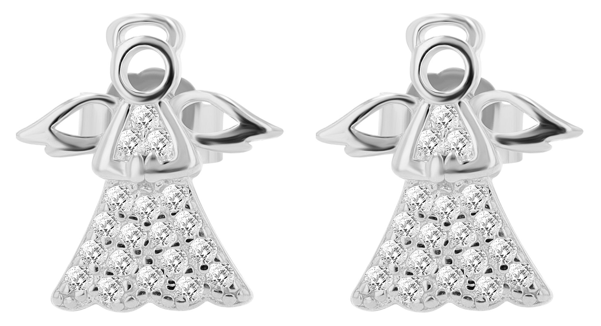 Adelia´s Paar Ohrhänger »Damen Ohrringe – Ohrstecker aus 925 Silber« Eine schöne Geschenkidee für jeden Anlass