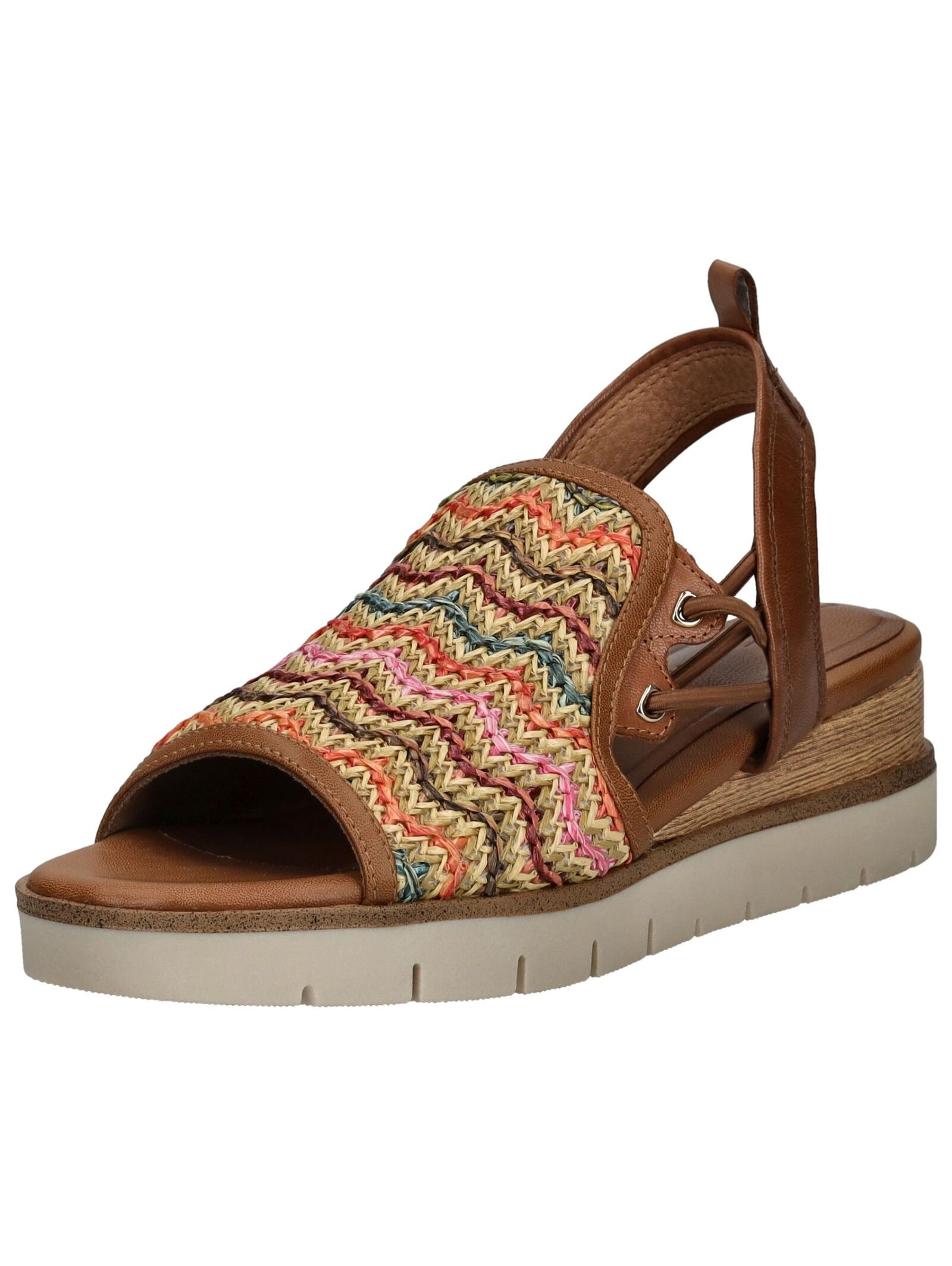 Tamaris Keilsandalette "Tamaris Sandalen Leder/Textil" günstig online kaufen