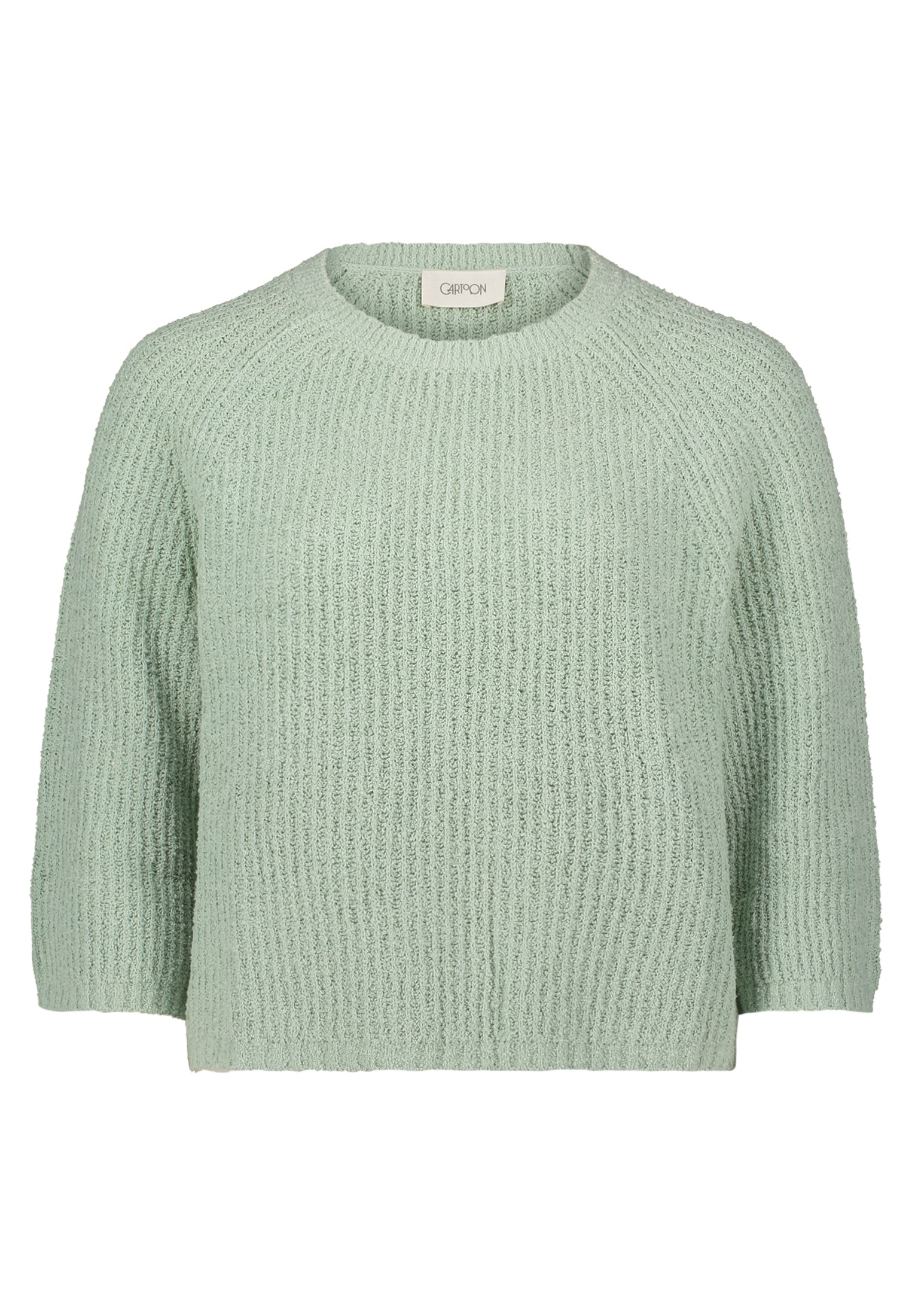 Cartoon Strickpullover »Cartoon Strickpullover mit Rundhalsausschnitt«, (1 tlg.), Struktur