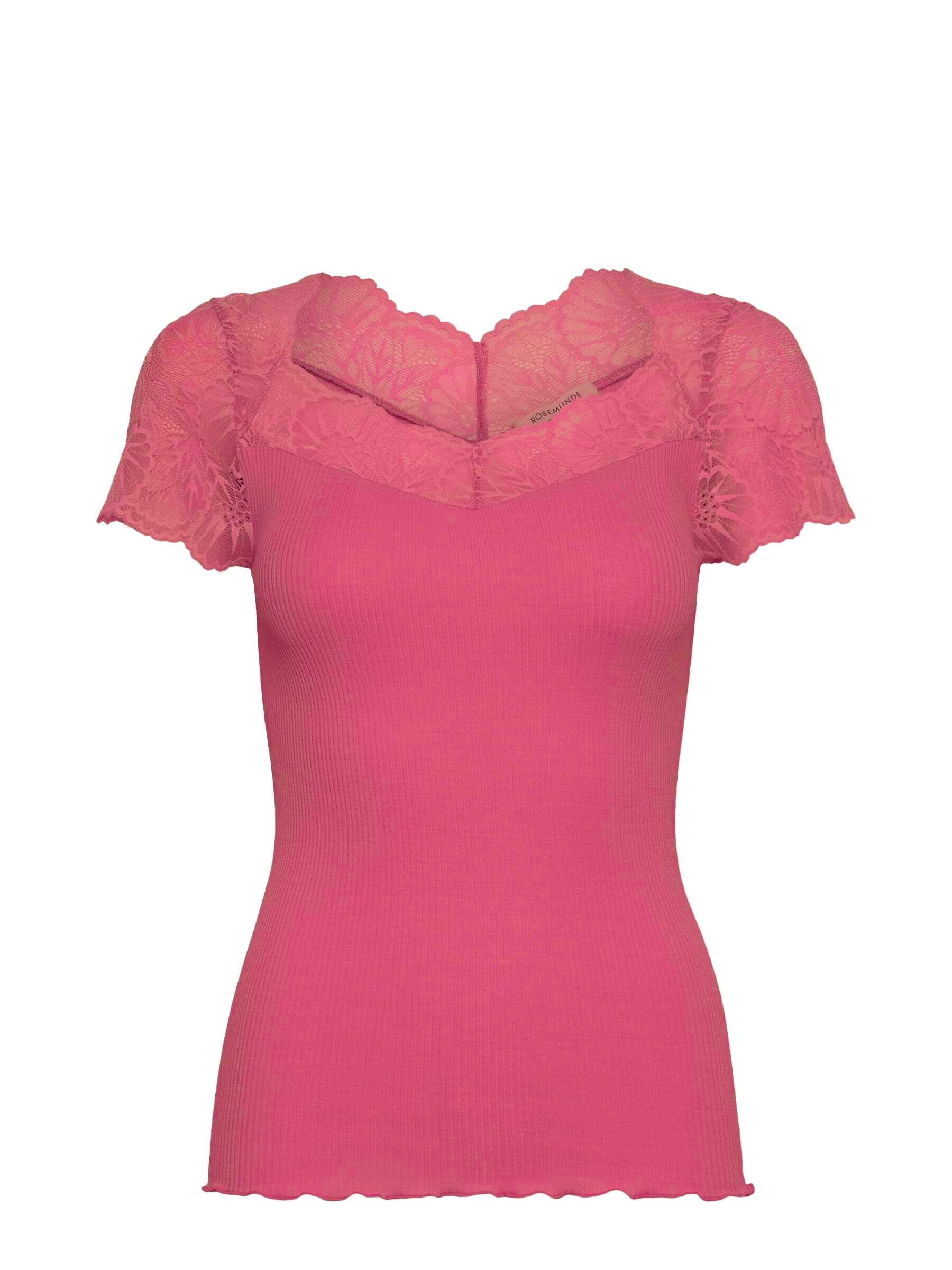 rosemunde Spitzenshirt "Beatha Lace Capsleeve T-Shirt" wunderschöne elastis günstig online kaufen