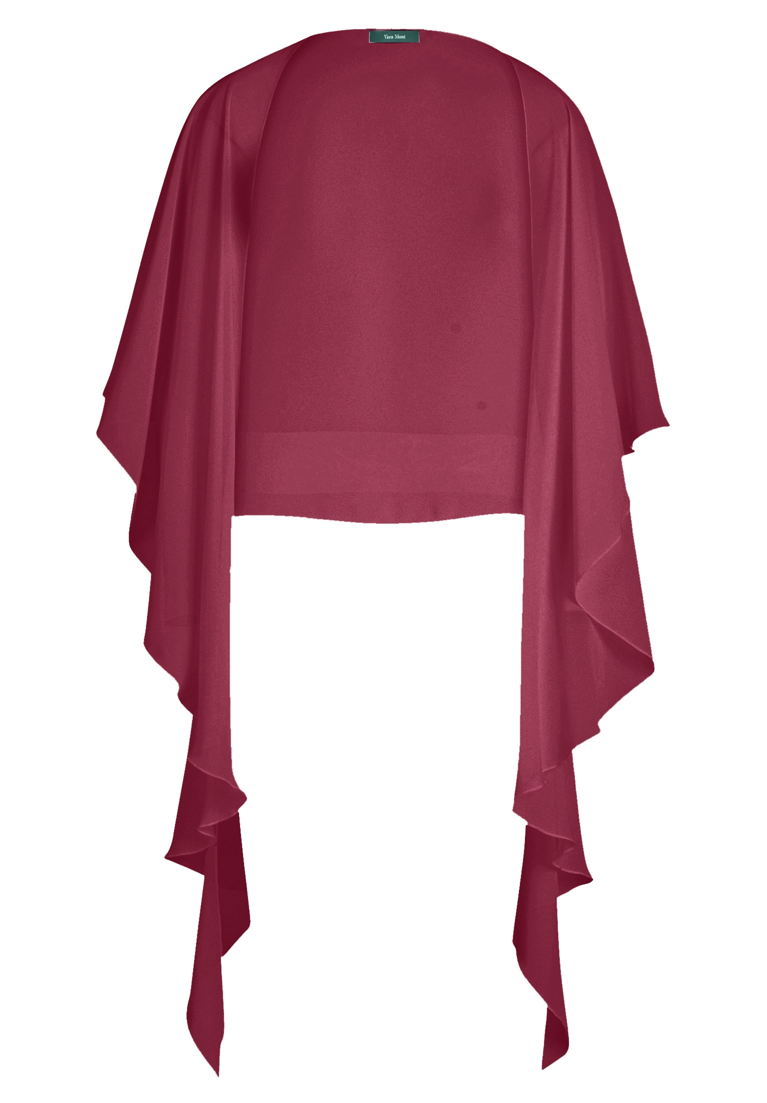 Vera Mont Multifunktionstuch "Vera Mont Chiffonstola mit Volant", Nahtführu günstig online kaufen