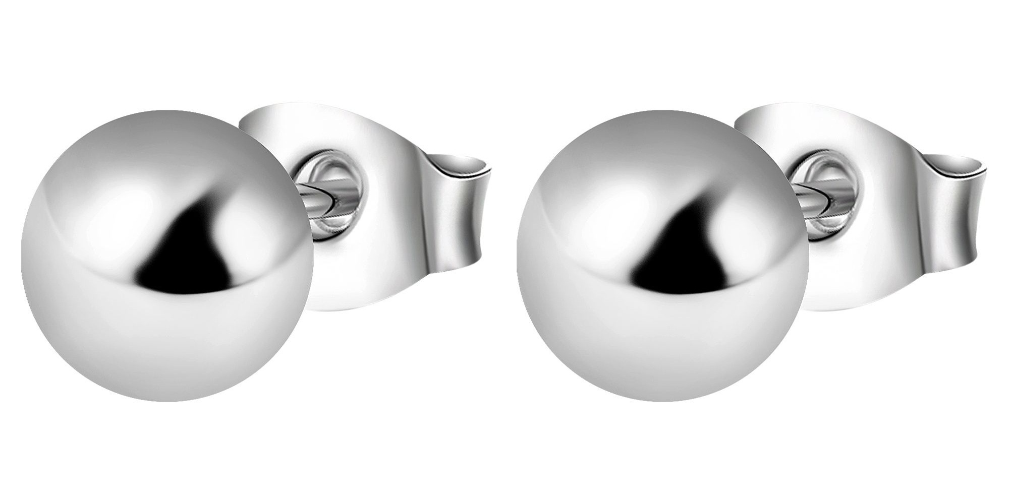 Adelia´s Paar Ohrhänger »Unisex Ohrringe – Ohrstecker aus Titan« Ideal zum Verschenken – schlicht und stilvoll