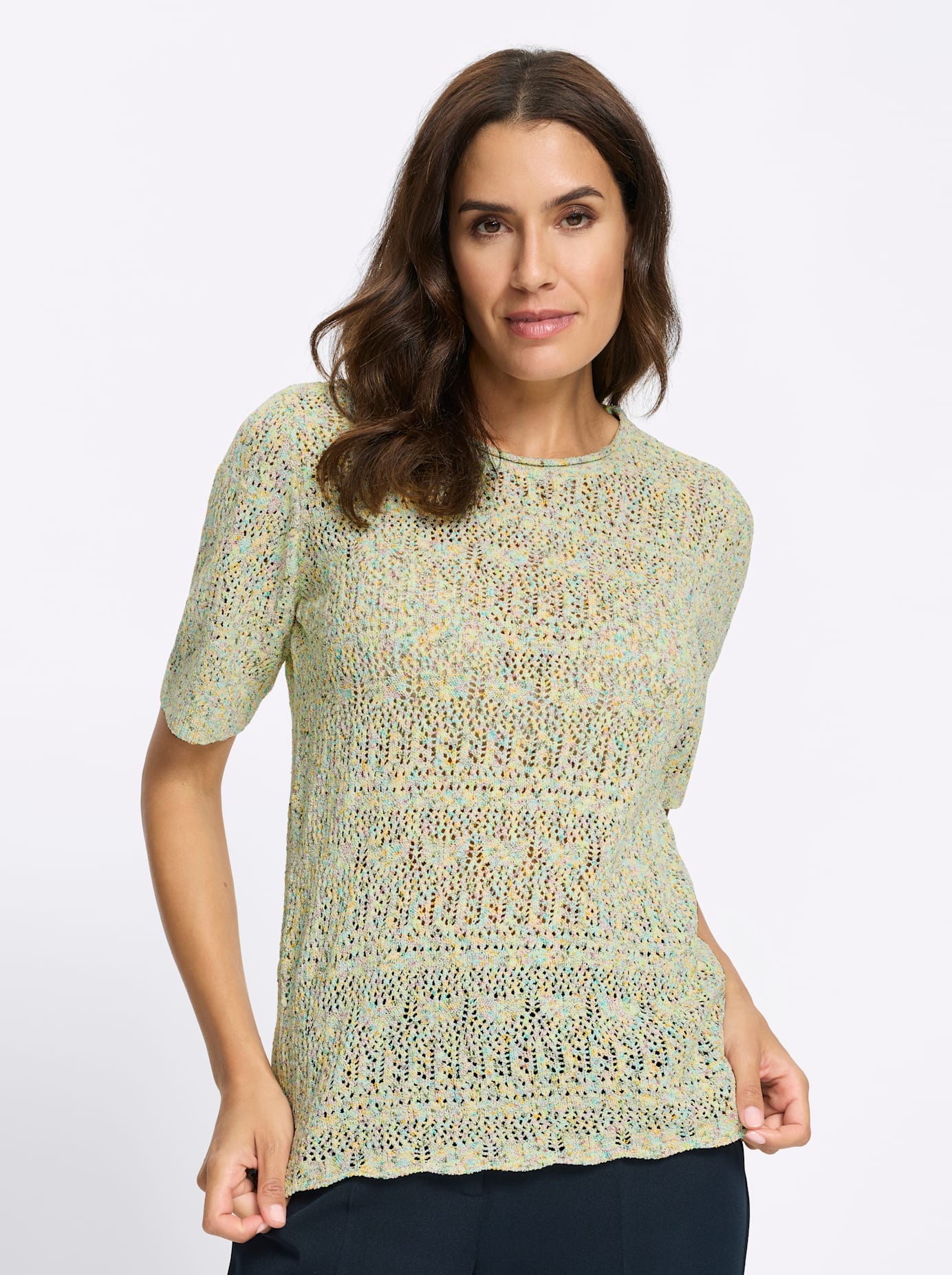 Inspirationen Ajourpullover "Ajour-Pullover" günstig online kaufen