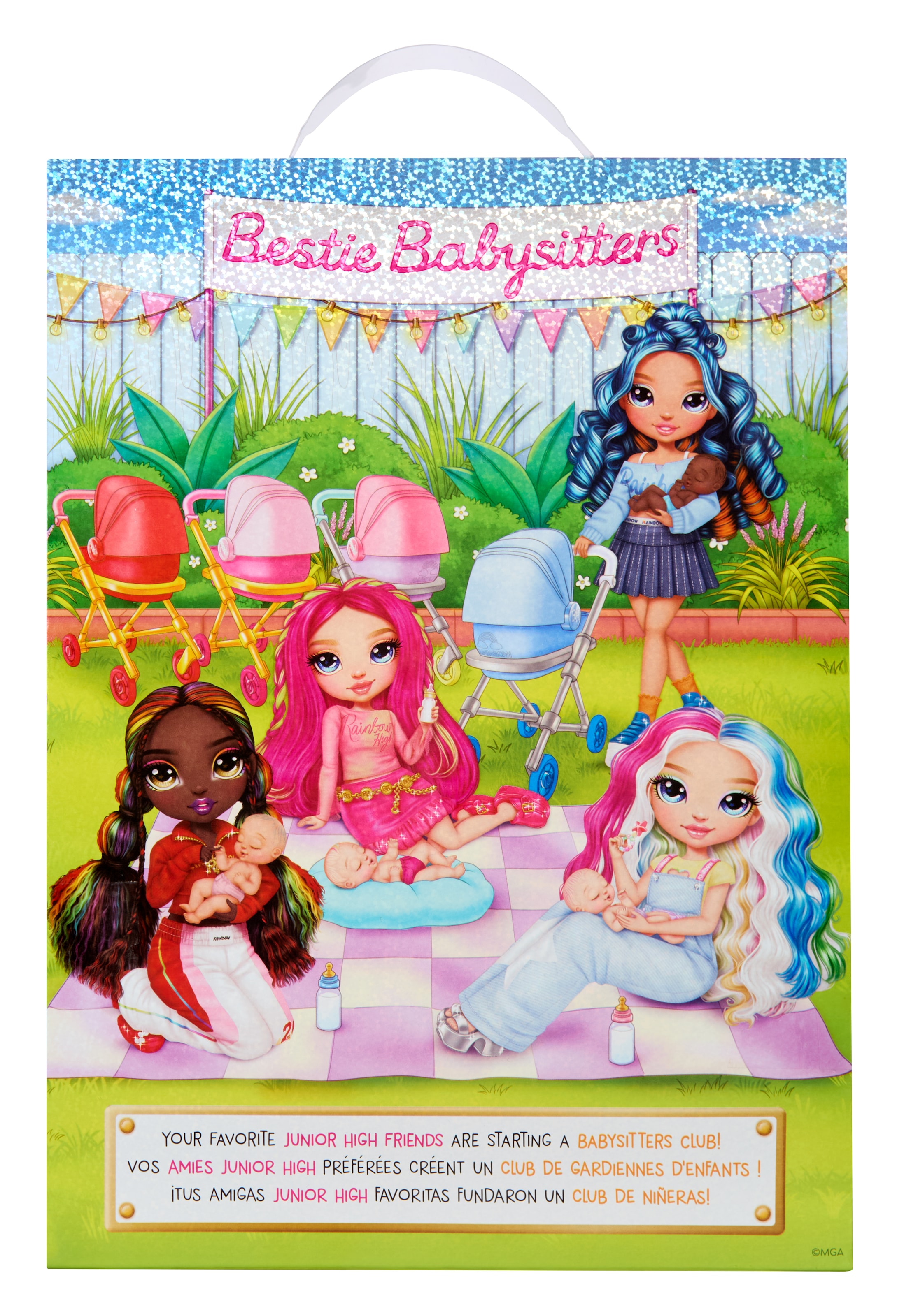 RAINBOW HIGH 1100000002199 »Jr High Bestie Babysitters Fashion Doll- Amaya«