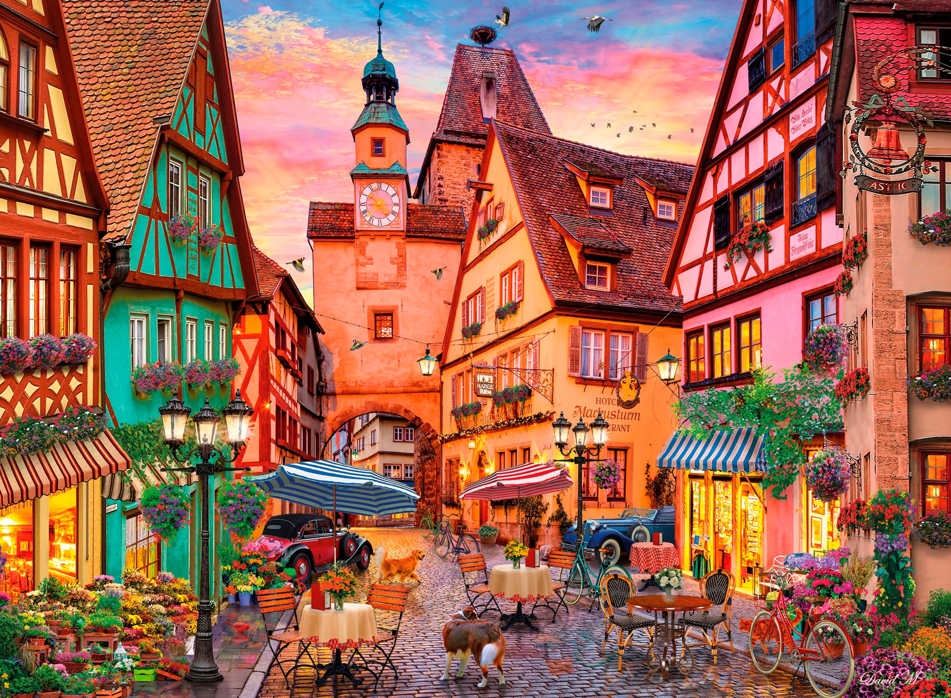 Ravensburger Puzzle »Bayerische Romantik«, Made in Germany