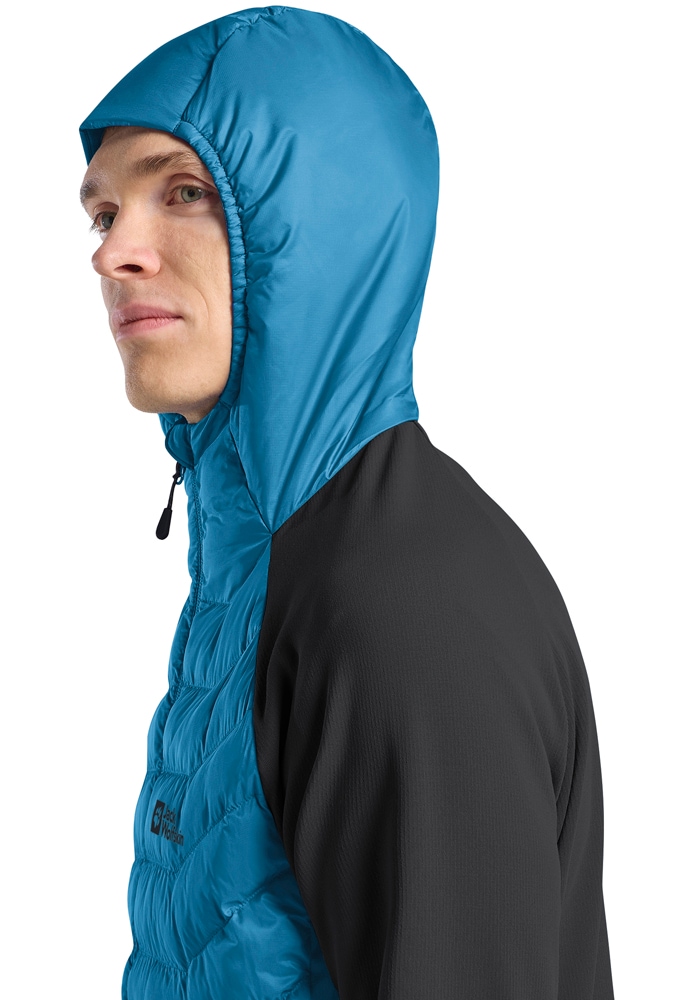 Jack Wolfskin Hybridjacke »ROUTEBURN PRO HYBRID M«, mit Kapuze