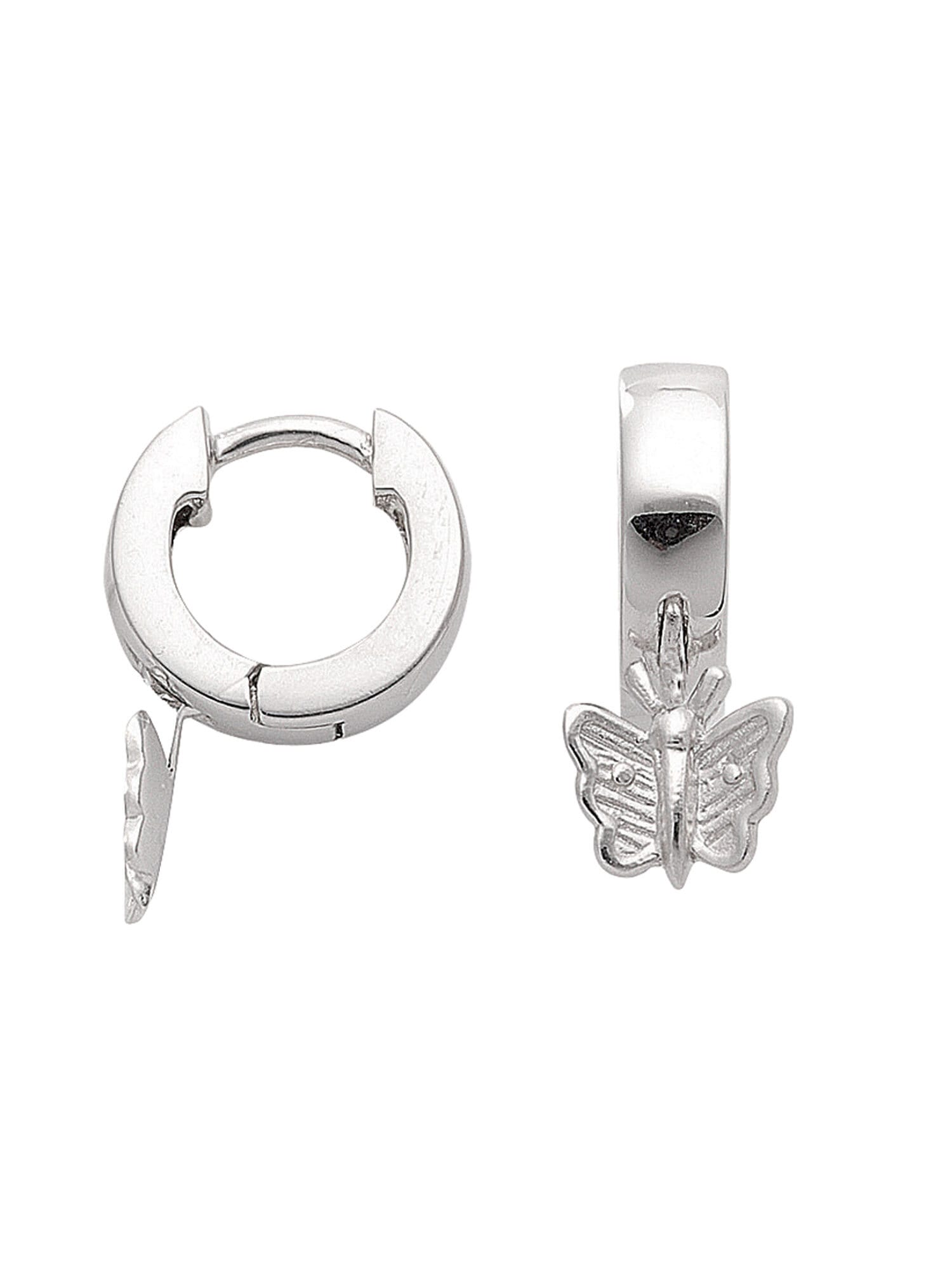 Adelia´s Paar Ohrhänger »925 Silber Ohrringe Creolen Schmetterling Ø 10,9  mm«, Silberschmuck für Damen online bestellen | BAUR