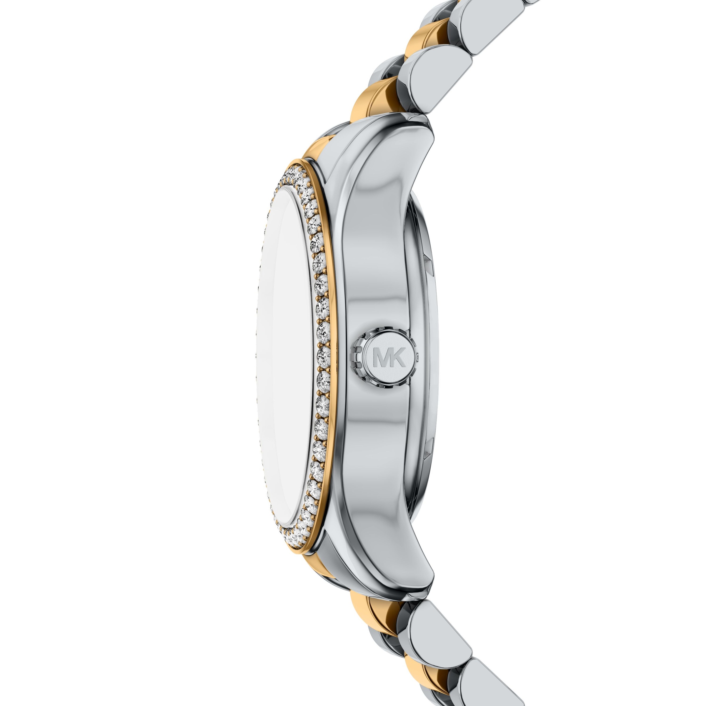 MICHAEL KORS Quarzuhr »Lexington« Armbanduhr, Damenuhr, Edelstahlarmband, analog, Tag, Wochentag