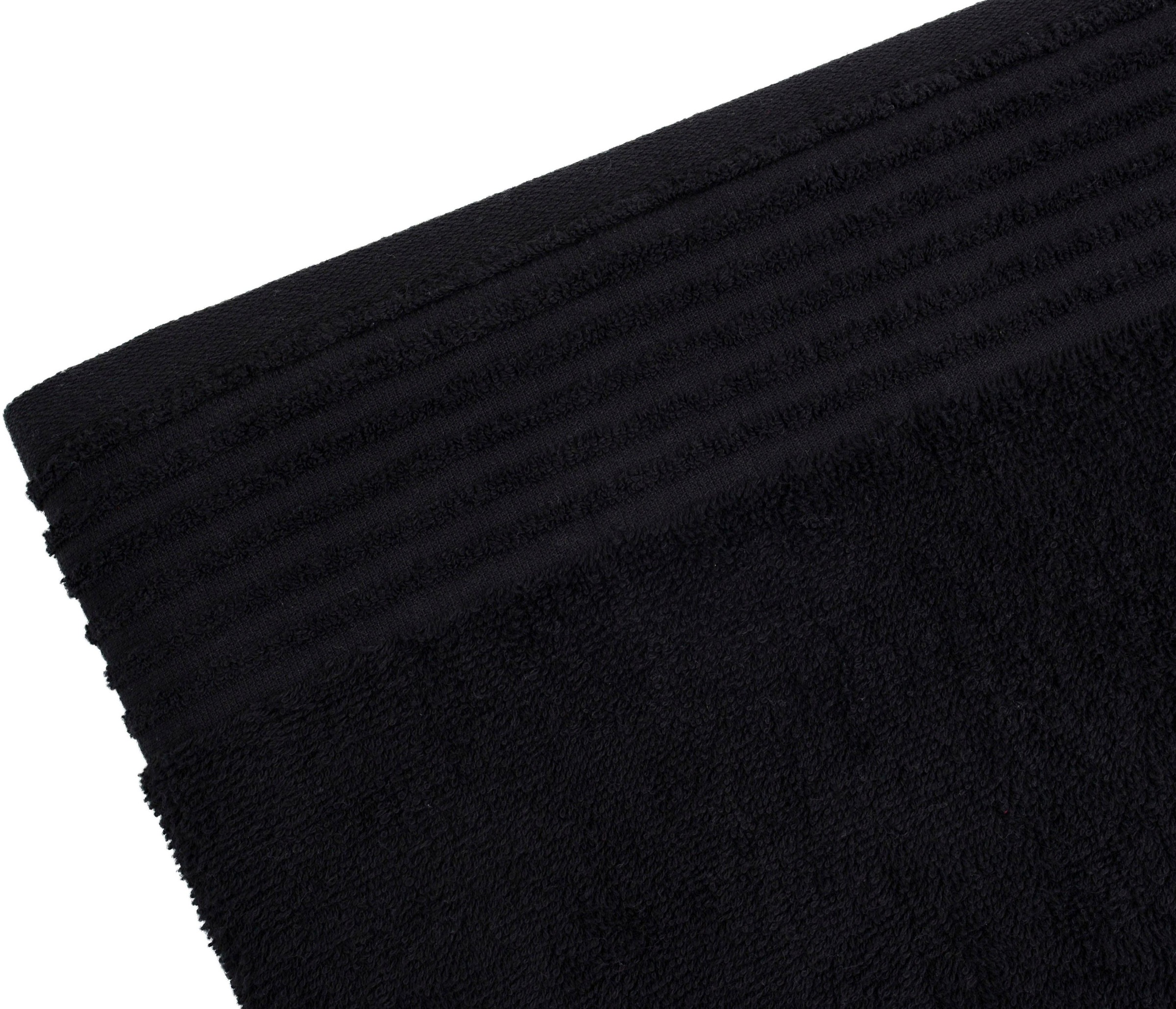 Thumbnail - Gözze Gästehandtücher "Hanna" Set, Uni Farben, strukturierte Bordüre, 100% Baumwolle