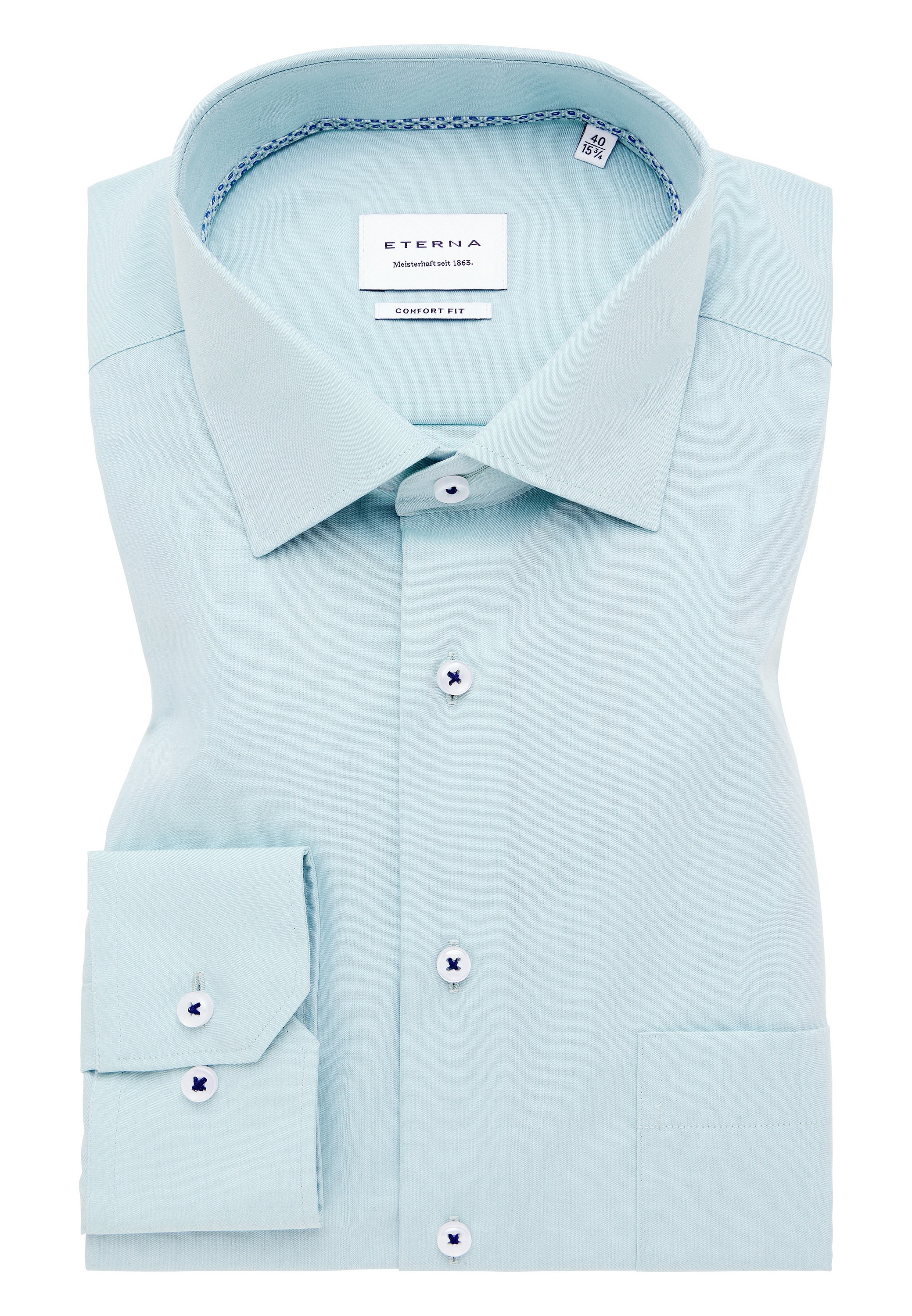 Eterna Langarmhemd »COMFORT FIT«, NON IRON (bügelfrei)
