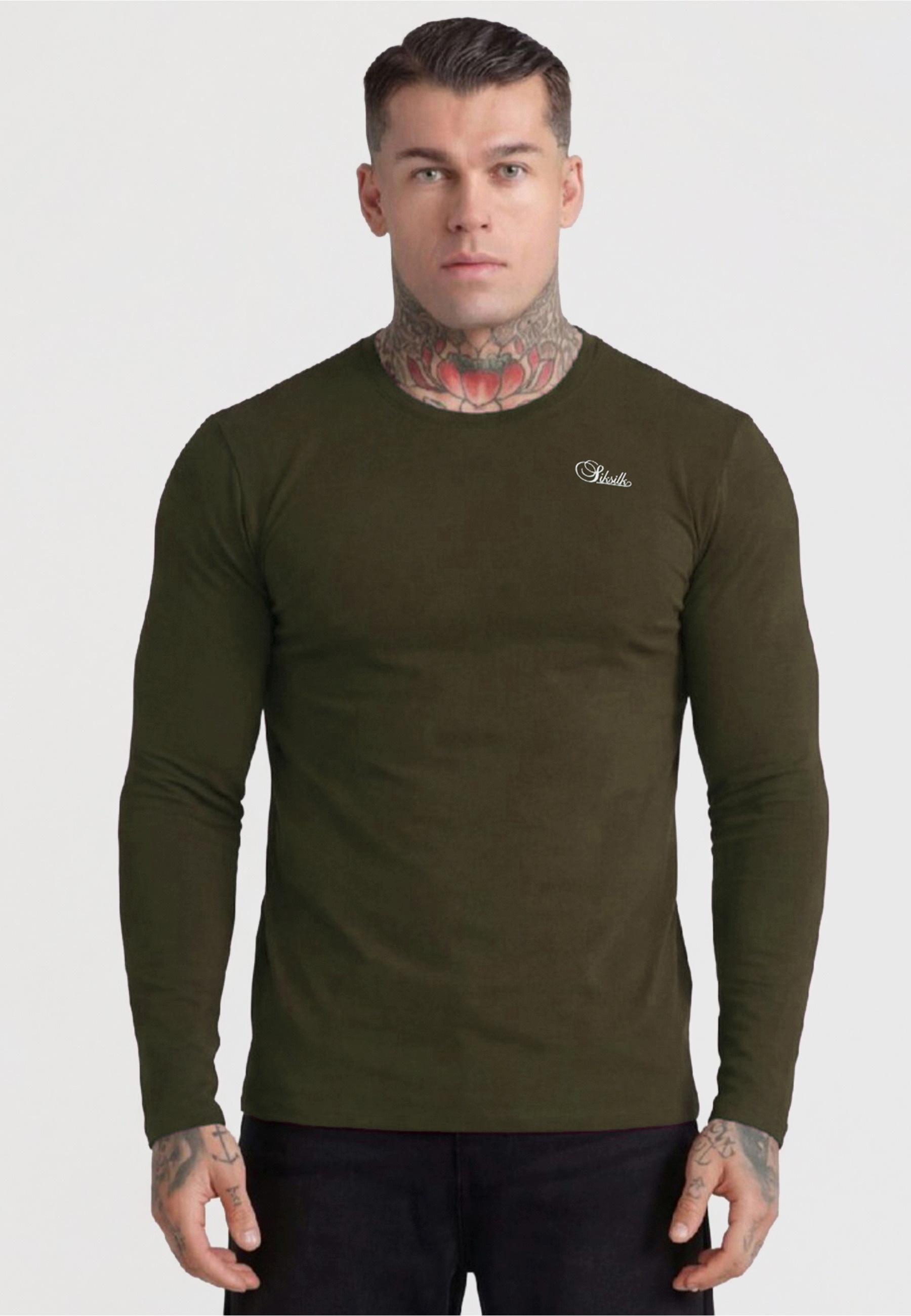 Siksilk T-Shirt »SikSilk Essentials LS -Shirt« 1