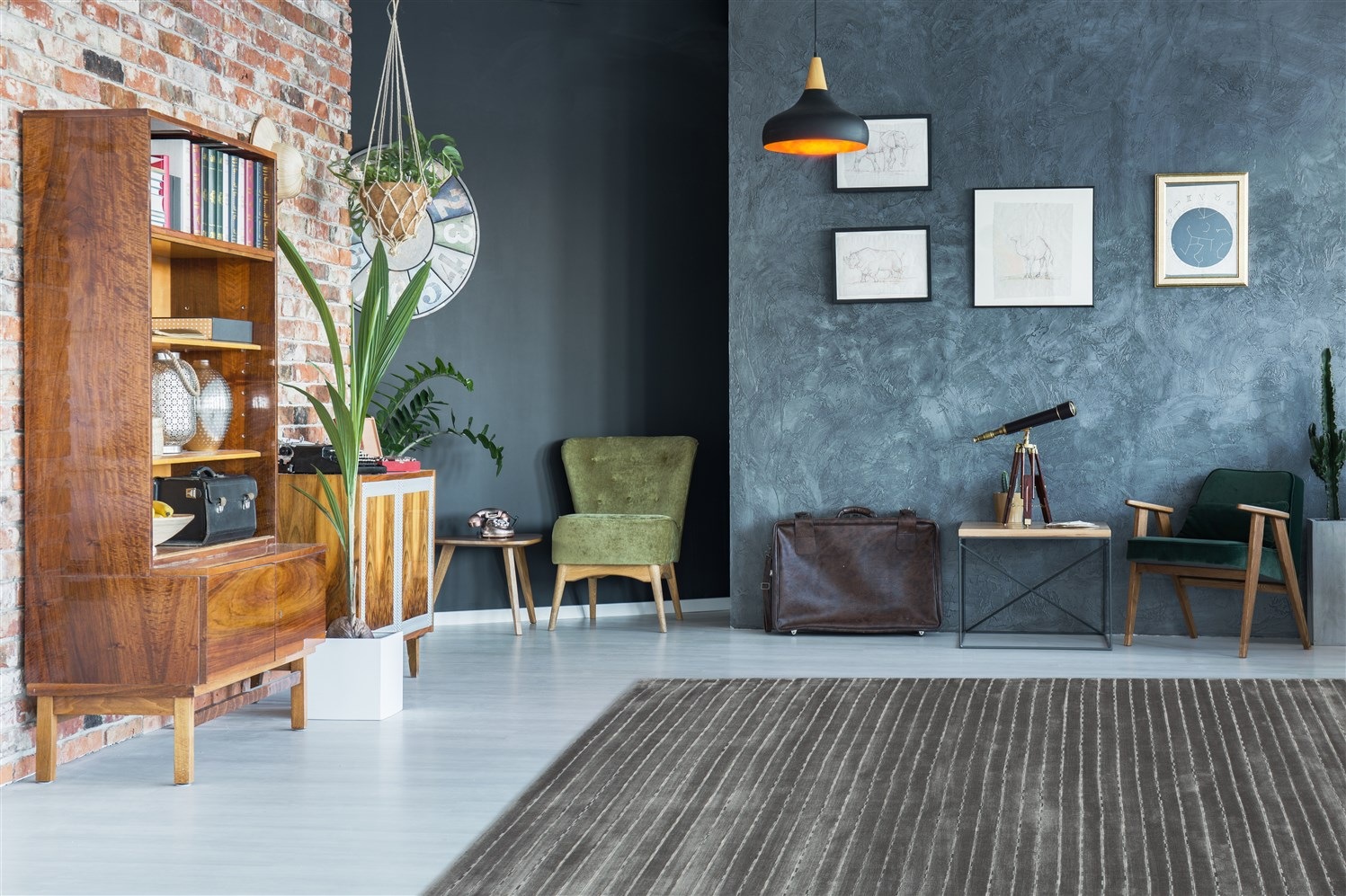 Kayoom Teppich »Prime 110«, rechteckig, 15 mm Höhe, Handgefertigtes Unikat, sehr weiche Haptik, pflegeleicht