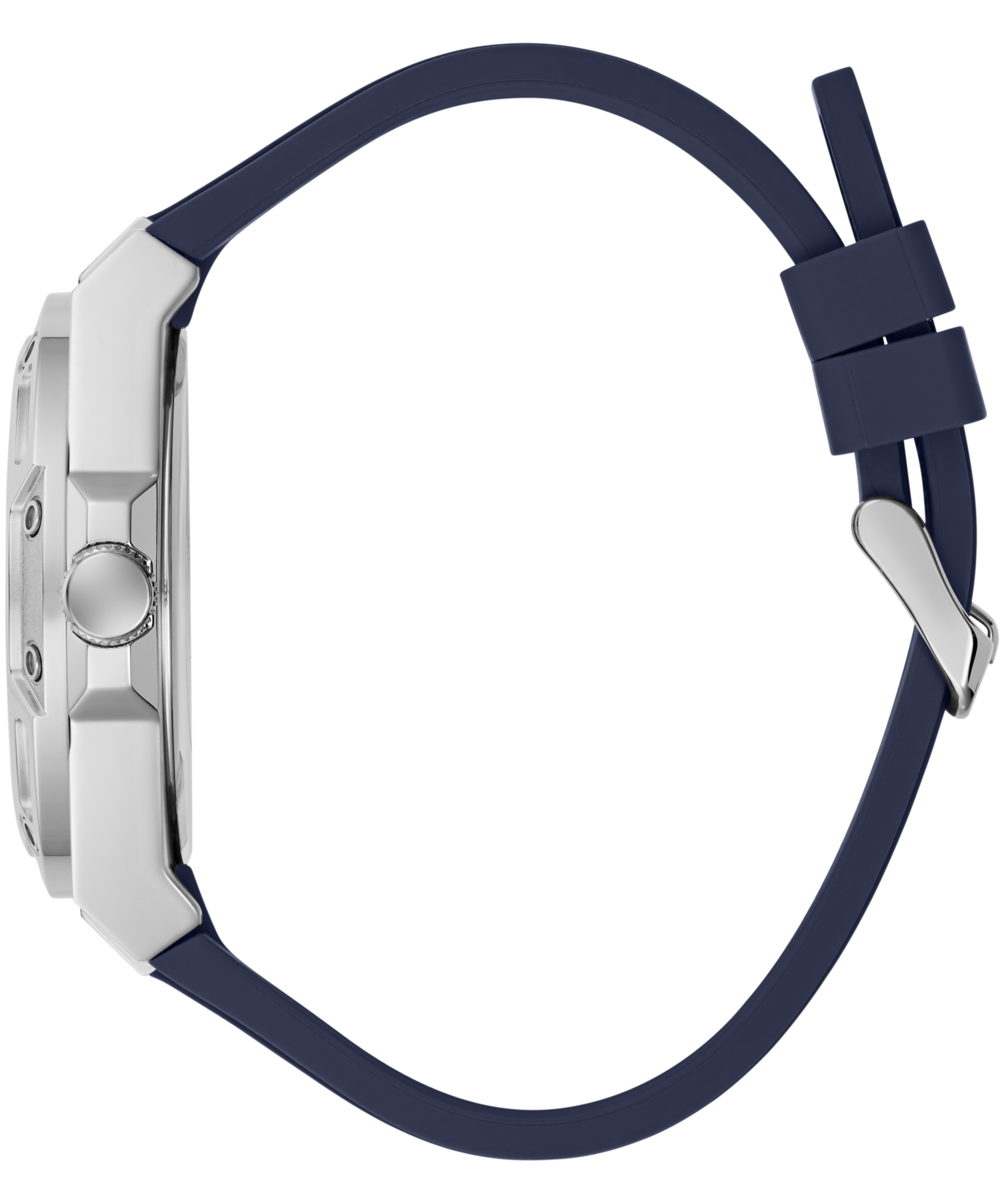 Guess Multifunktionsuhr »CARVER« Quarzuhr, Armbanduhr, Herrenuhr, Silikonarmband, analog, Tag