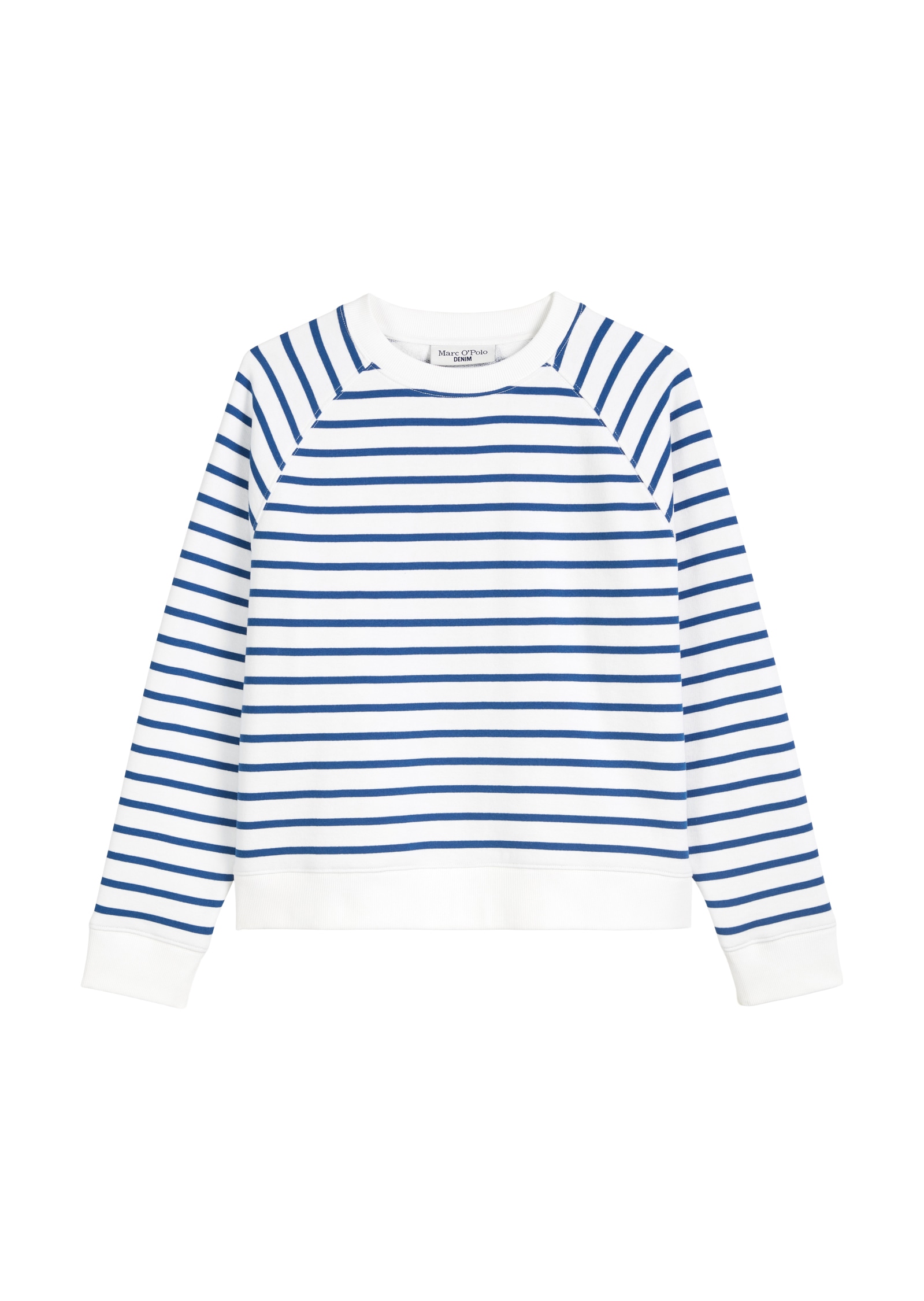 Marc O'Polo DENIM Sweatshirt, Raglanärmel, geringelt