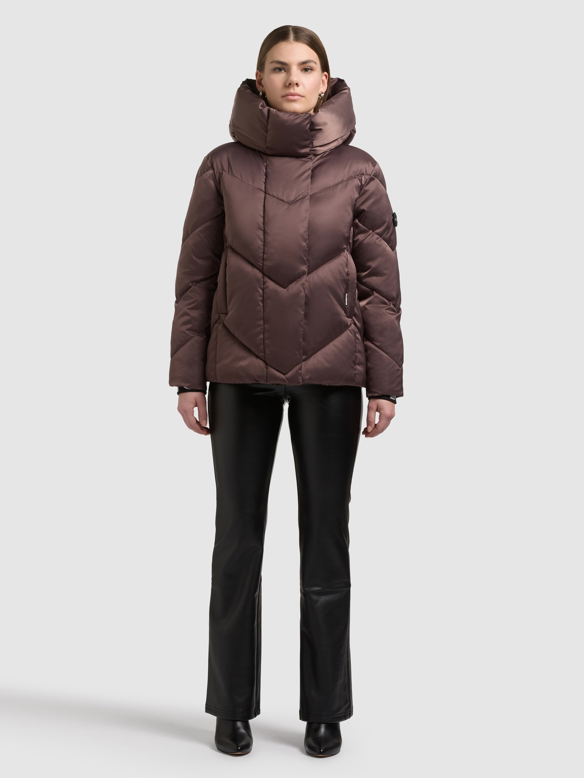 khujo Steppjacke "OLSA2" mit Kapuze günstig online kaufen