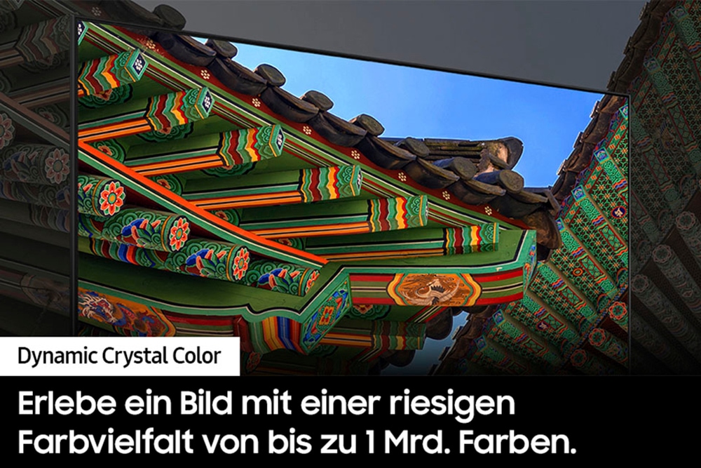 Samsung LED-Fernseher »GU43DU8079U«, 4K Ultra HD, Smart-TV, Crystal UHD, Q-Symphony, Dolby Surround Sound, Triple Tuner, Smart-Hub