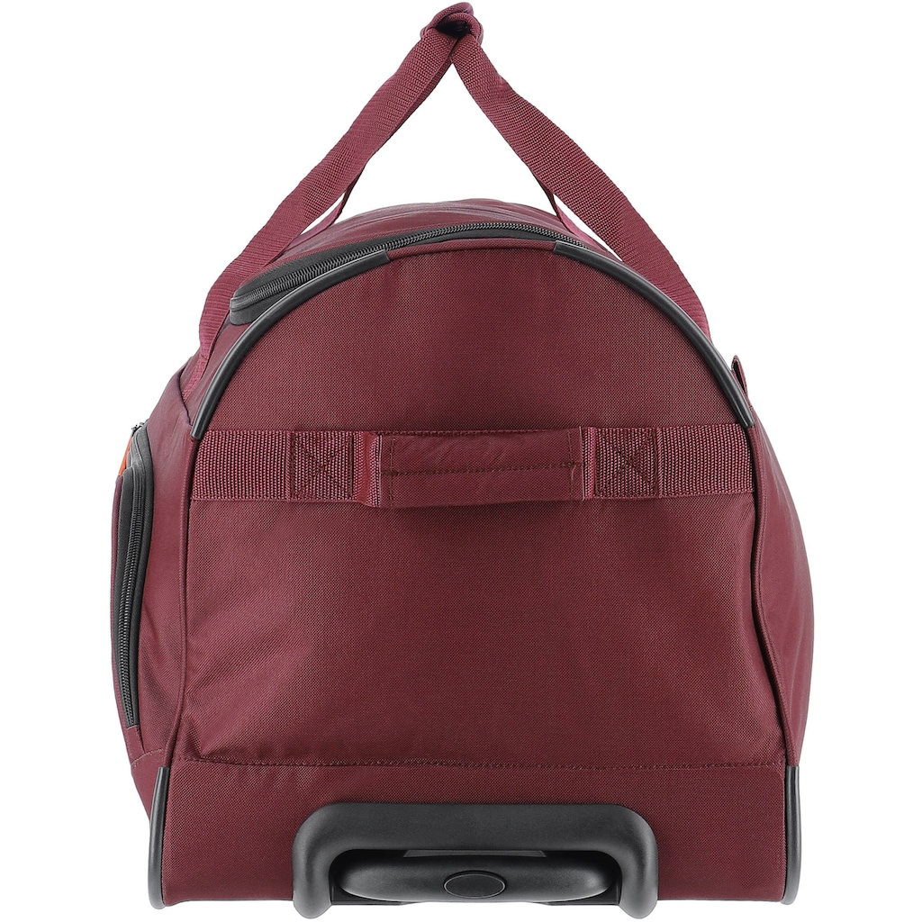 travelite Reisetasche »Basics Fresh, 71 cm, bordeaux«, Duffle Bag Reisegepäck Sporttasche Reisebag mit Trolleyfunktion