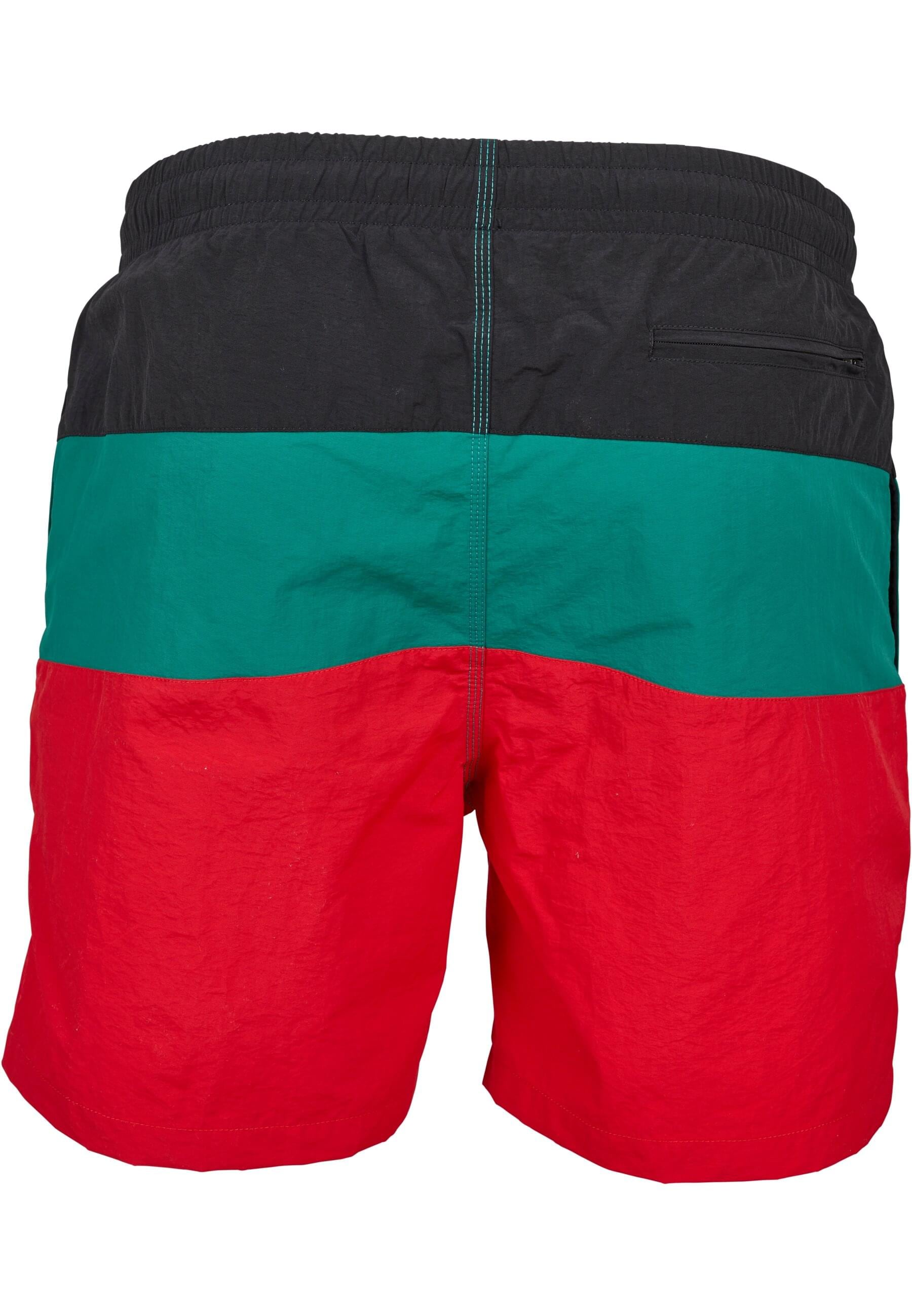 URBAN CLASSICS Badeshorts "Urban Classics Herren Color Block Swimshorts" günstig online kaufen