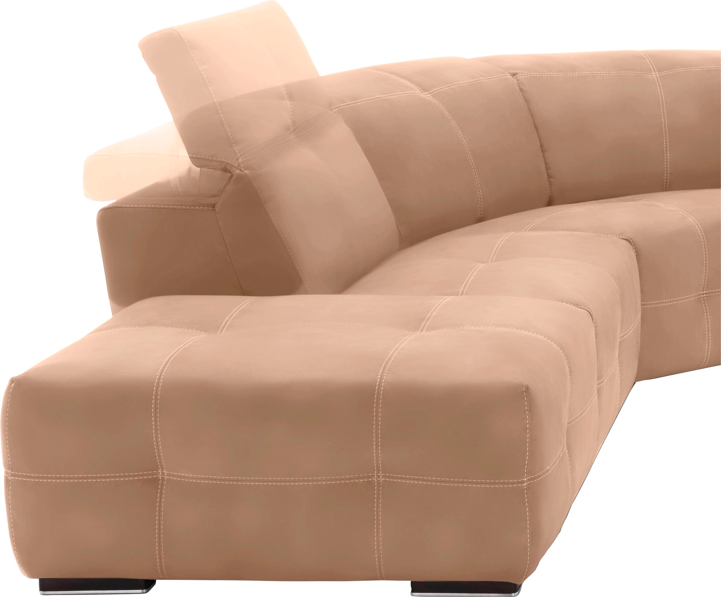 Thumbnail - Egoitaliano Ecksofa "Sauvanne, Designsofa der Extraklasse, elegant und bequem" wahlweise mit elektrischer Relaxfunktion,...