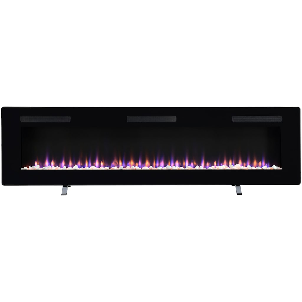 Dimplex Elektrokamin »Sierra 72"«, schwarz,mit Heizung, Fernbedienung, App, Optiflame® Flammeneffekt