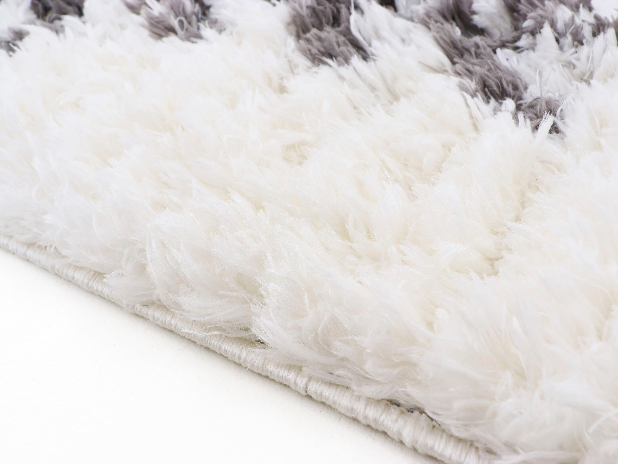 carpetfine Hochflor-Teppich »Linn«, rechteckig, 30 mm Höhe, Mit Fransen, Wohnzimmer