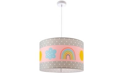 Paco Home Wandleuchte »Aleyna 103«, 1 flammig-flammig, Kinderlampe  Babyzimmer Kinderzimmer âˆ…18cm Mond Kabel 3m E14 | BAUR