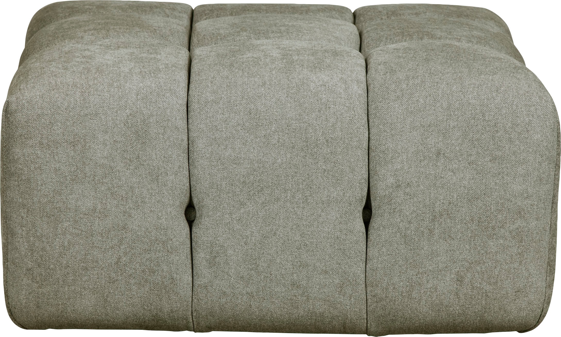 INOSIGN Polsterhocker »APERIRE B/T/H: 76/76/42 cm«, moderne aufwändige Steppung mit tiefem EInzug, passend zur Serie