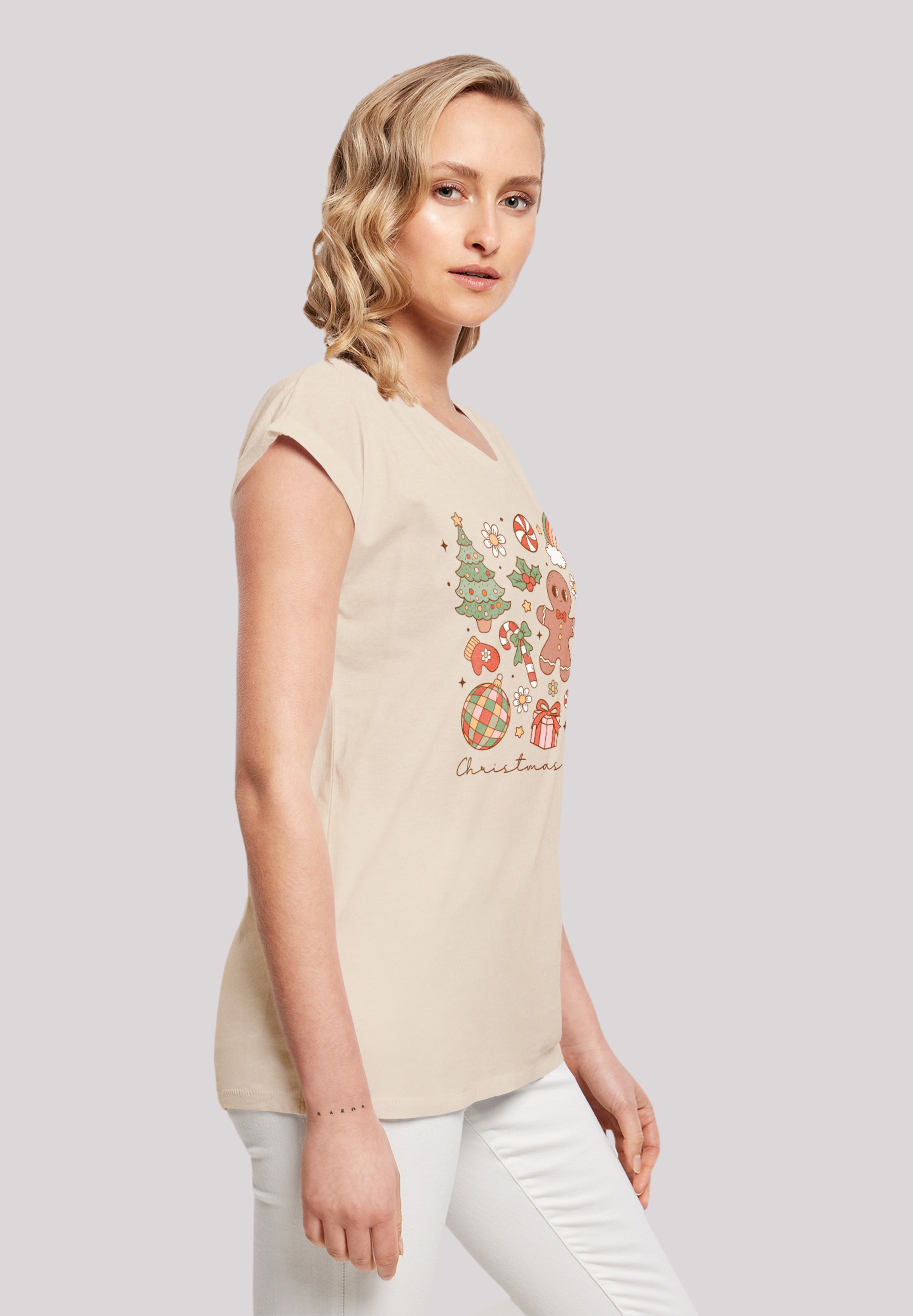 F4NT4STIC T-Shirt »Weihnachten Vibes Cozy Cute Winter«, Premium Qualität, Weihnachts-Kollection