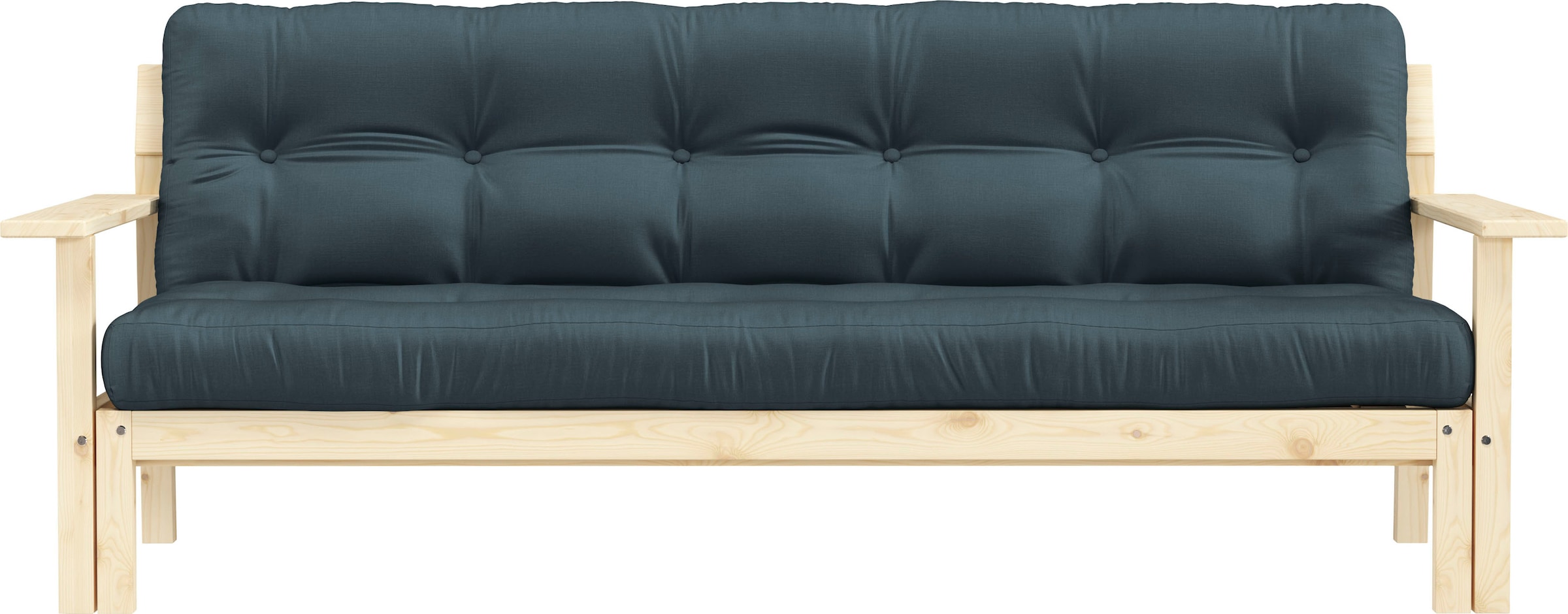 Karup Design Schlafsofa "Unwind", Mit Holzstruktur, inkl. Futonmatratze, Liegefläche 130x190 cm