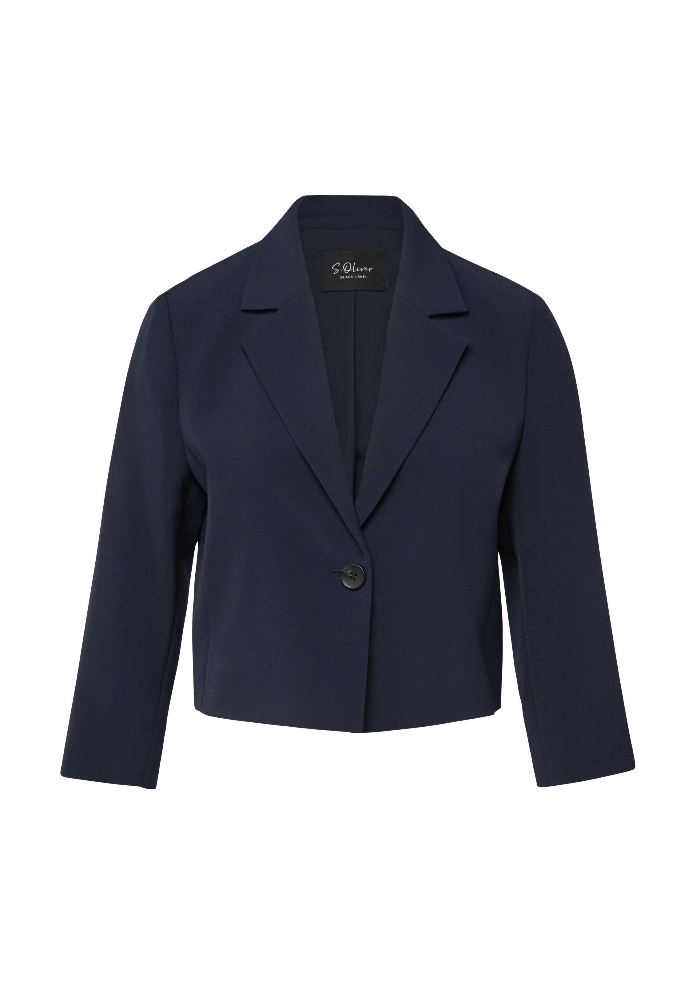 s.Oliver BLACK LABEL Kurzblazer 3/4-Arm mit Stretch günstig online kaufen