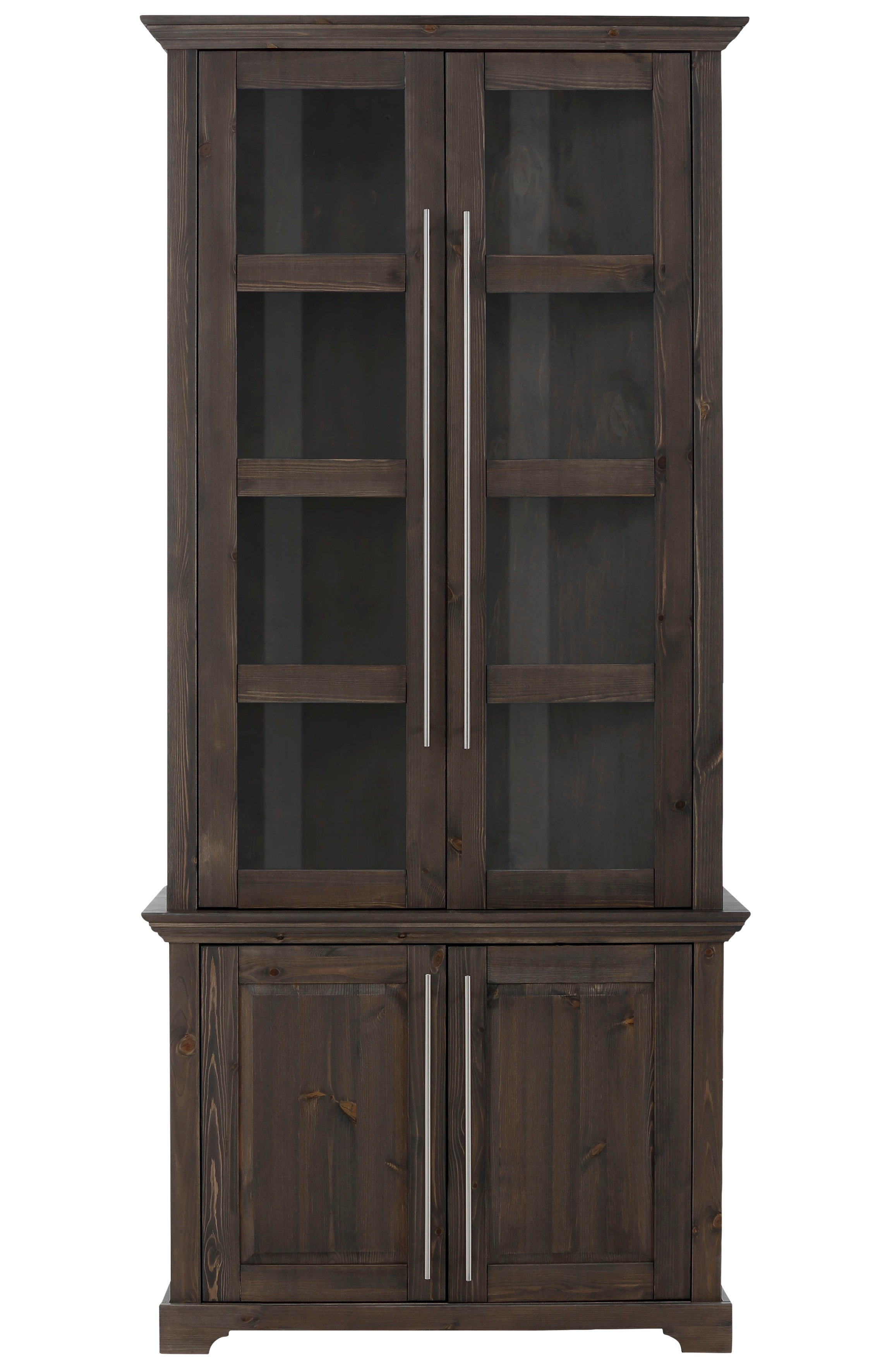 Thumbnail - Home affaire Vitrine "Meliss", aus massiver Kiefer, FSC zertifiziert, Breite 94 cm