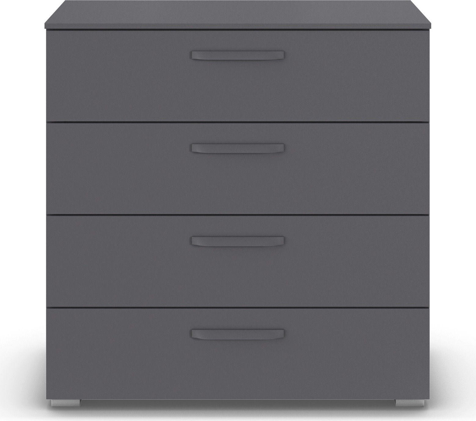 OTTO home Schubkastenkommode »Kommode Sideboard Schubladenkommode Schlafzimmerkommode OTELI« Breite 80 cm SOFT-CLOSE-FUNKTION, elegante Dekor- oder Hochglanzfront,  vier große und geräumige Schubladen mit viel Stauraum MADE IN GERMANY