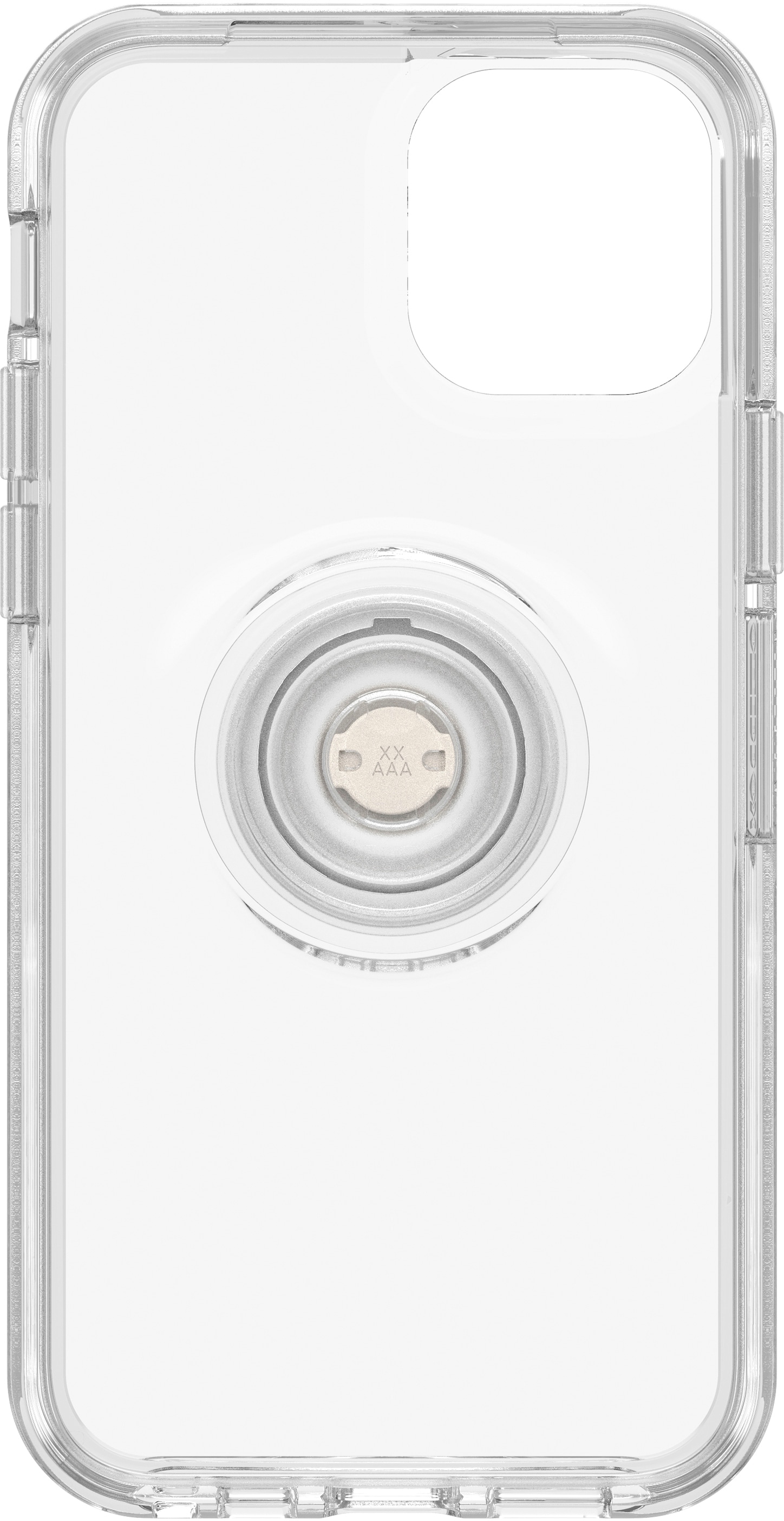 Otterbox Smartphone-Hülle »Otter+Pop Symmetry Clear iPhone 12 / iPhone 12 Pro«, iPhone 12 Pro-iPhone 12, integrierter PopGrip