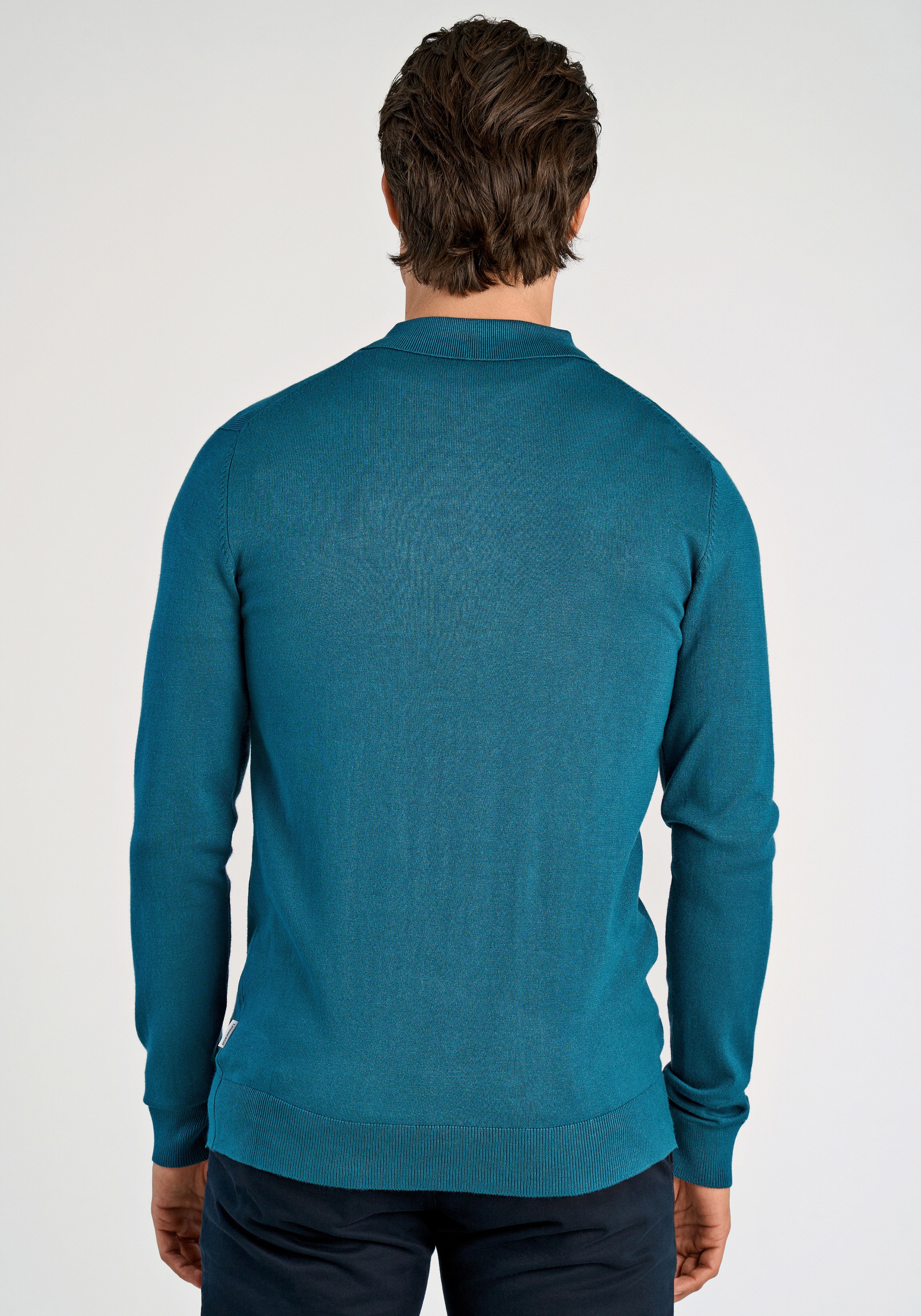 LINDBERGH Langarm-Poloshirt "Troyer Slim Fit" günstig online kaufen