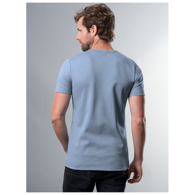 Trigema T-Shirt »TRIGEMA T-Shirt aus Baumwolle/Elastan« ▷ bestellen | BAUR