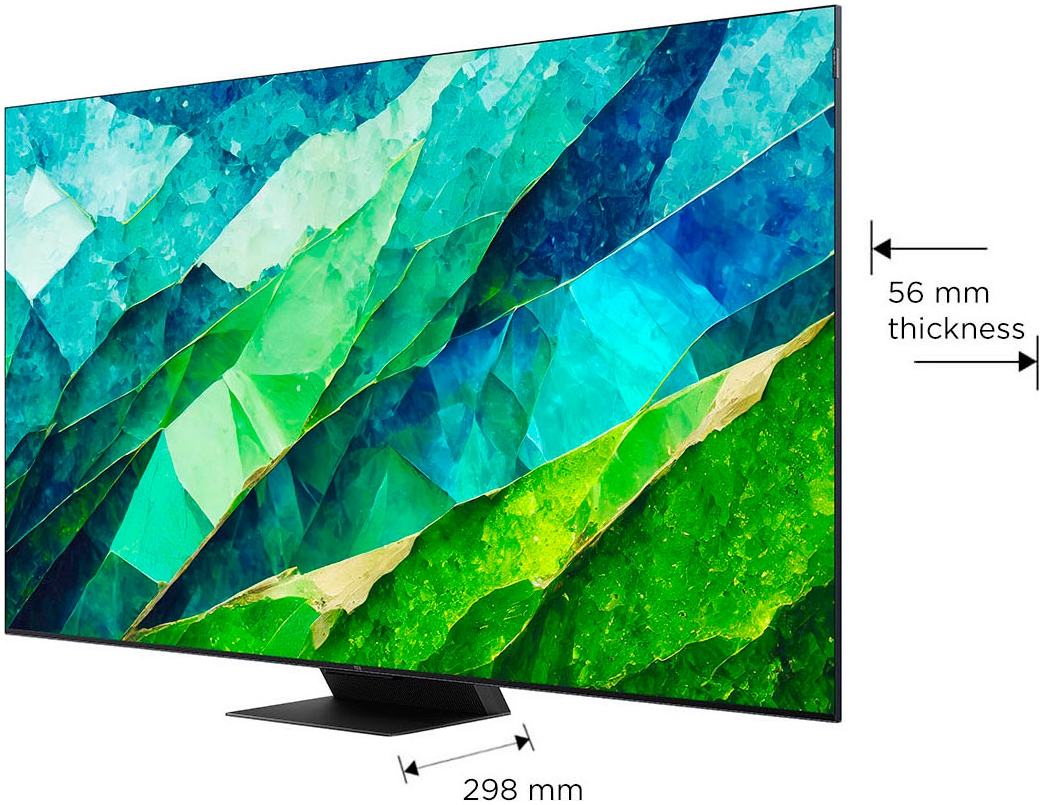TCL QLED Mini LED-Fernseher, 189 cm/75 Zoll, 4K Ultra HD, Google TV-Smart-TV