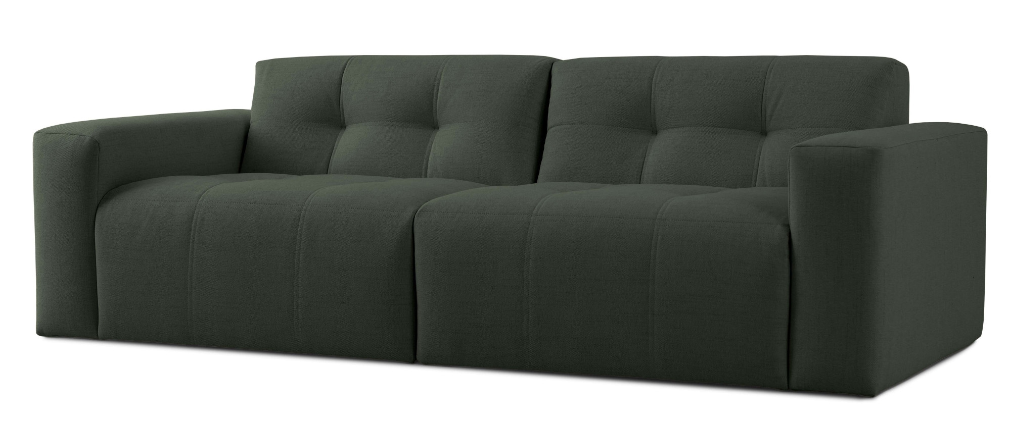 INOSIGN 3-Sitzer »Tapley« Breite 220 cm,Boucle, Struktur fein, mit Knopfsteppung, bodentief