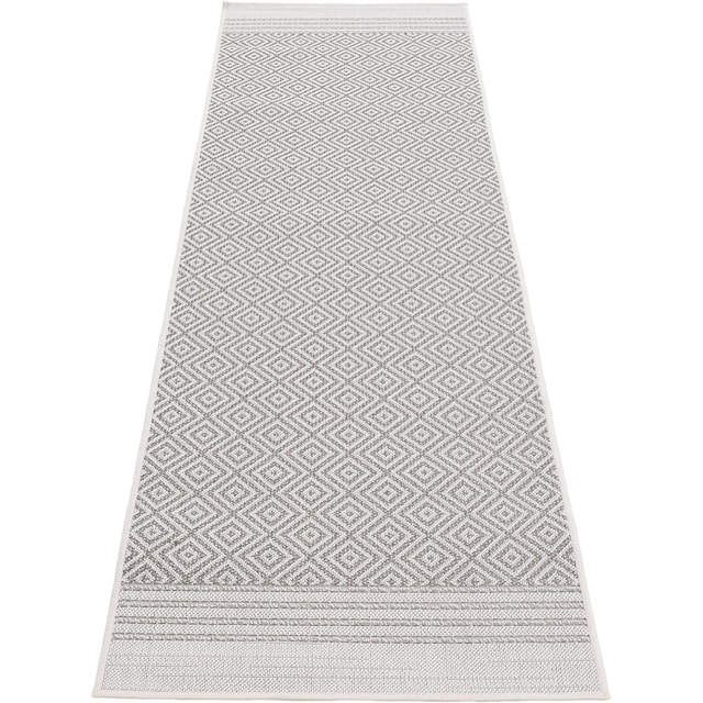 BAUR carpetfine Sisal | Läufer robustes Optik, Außenbereich UV-beständig, »Boho Flachgewebe, 103«, rechteckig,