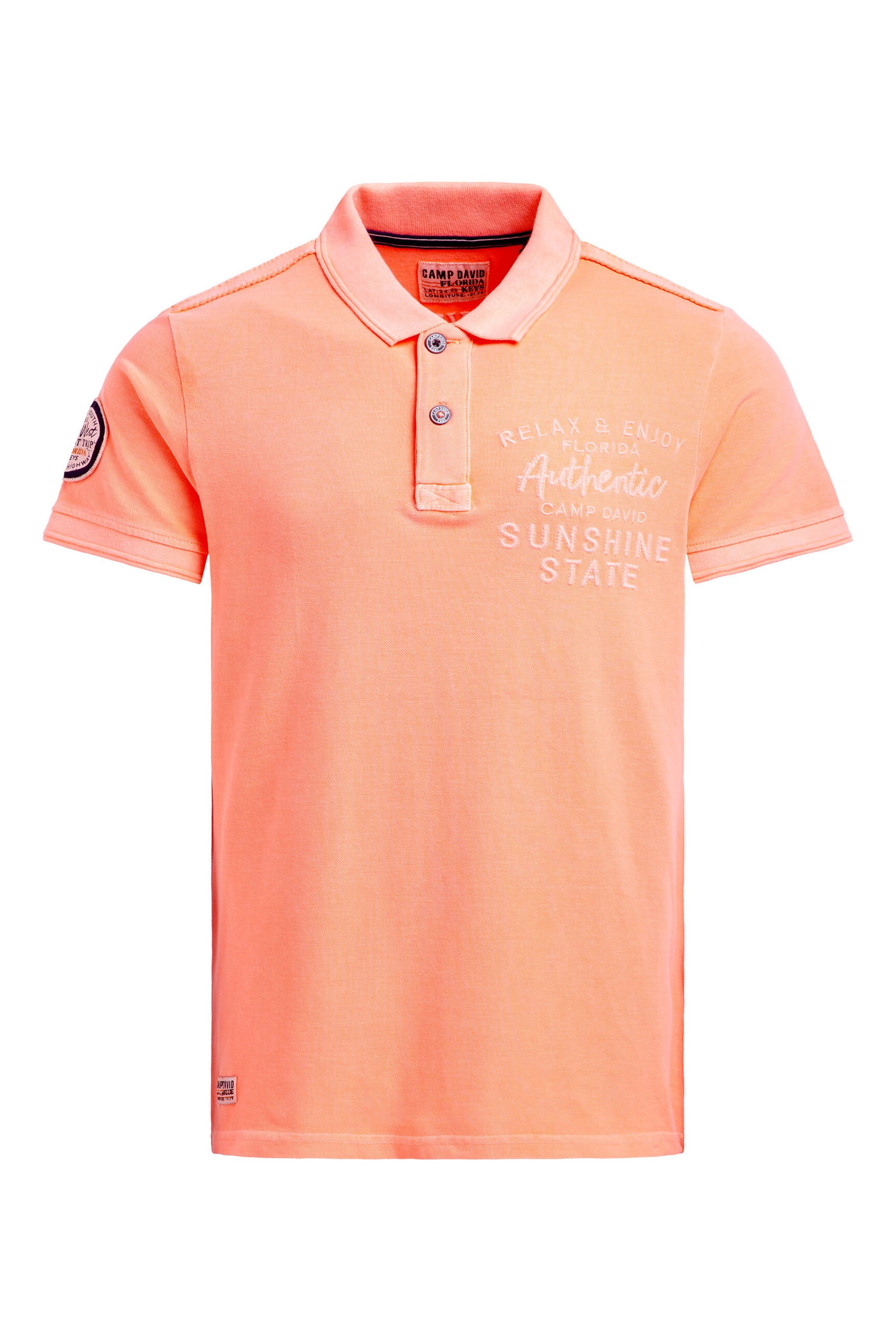 CAMP DAVID Poloshirt aus Baumwolle